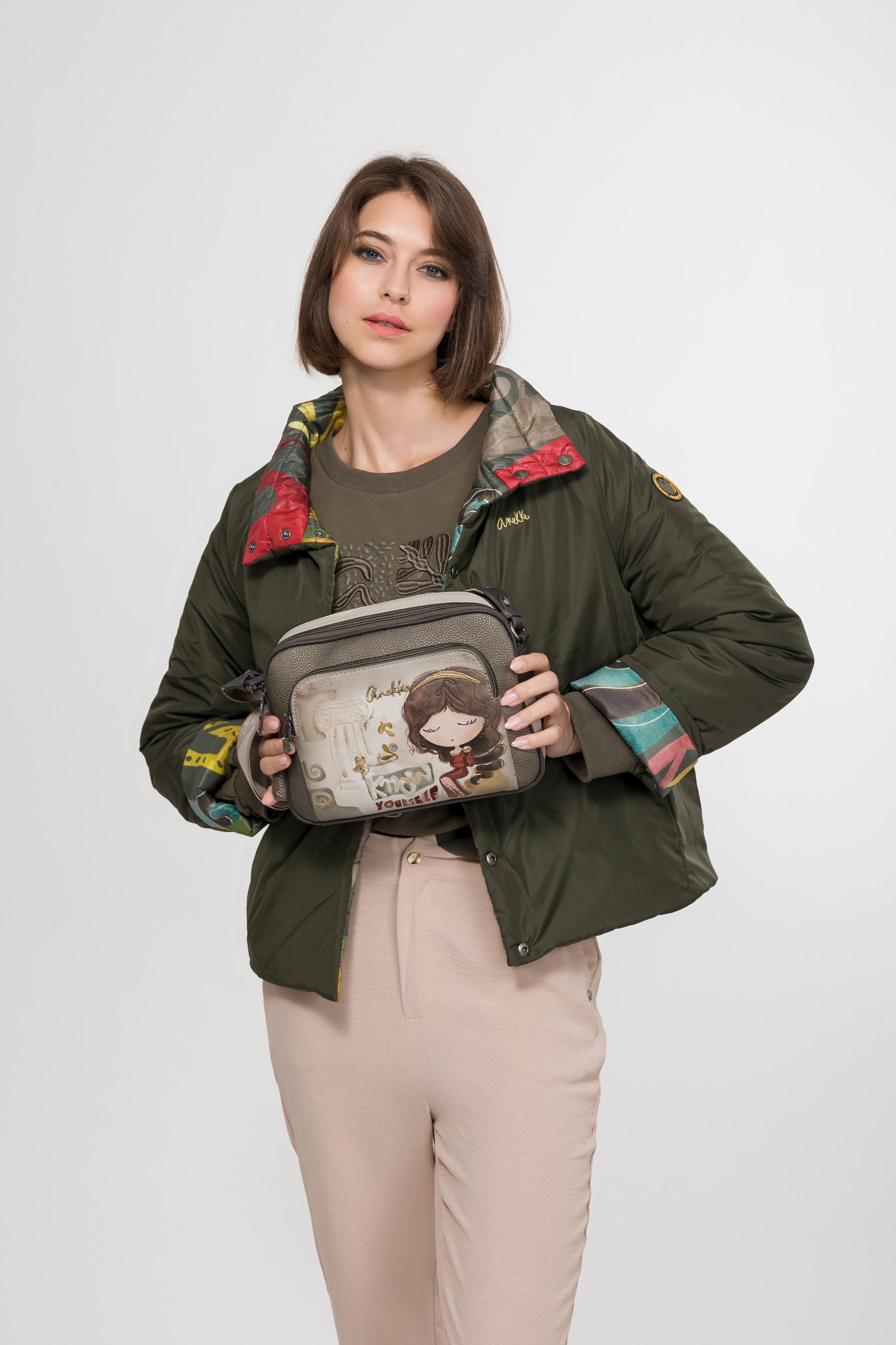 Sac à bandoulière Muse avec poche frontale