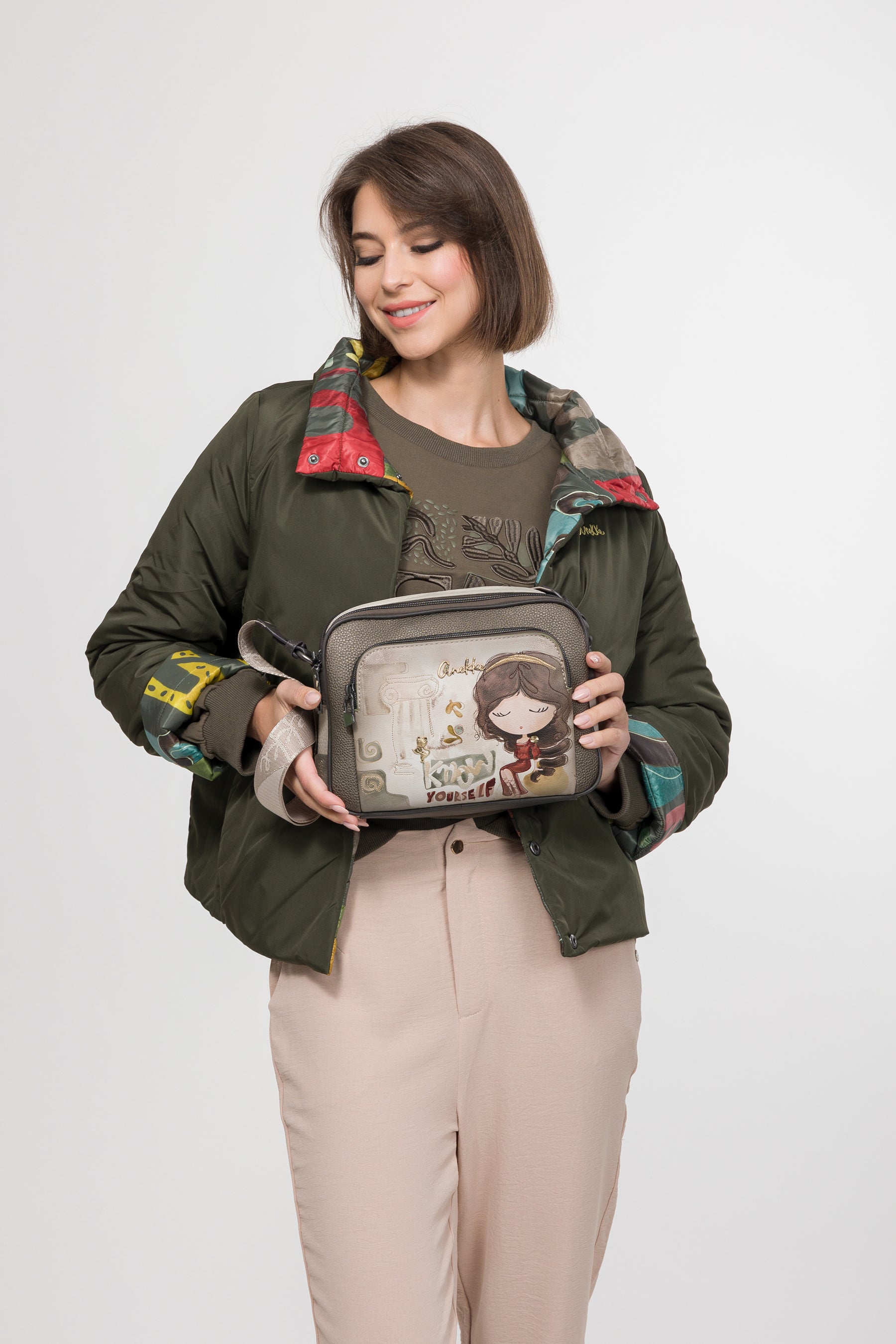 Sac à bandoulière Muse avec poche frontale