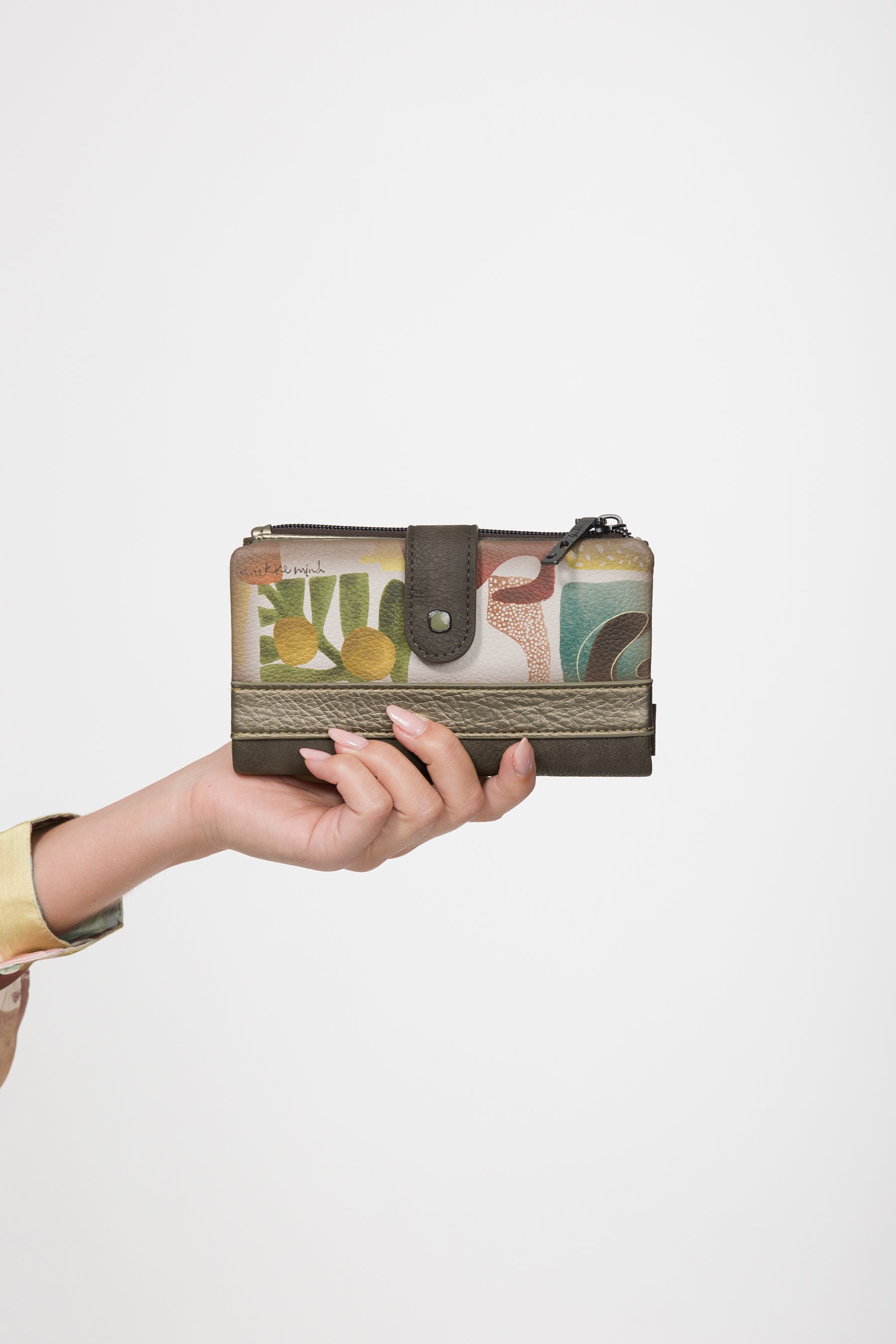 Portefeuille souple RFID Amphora