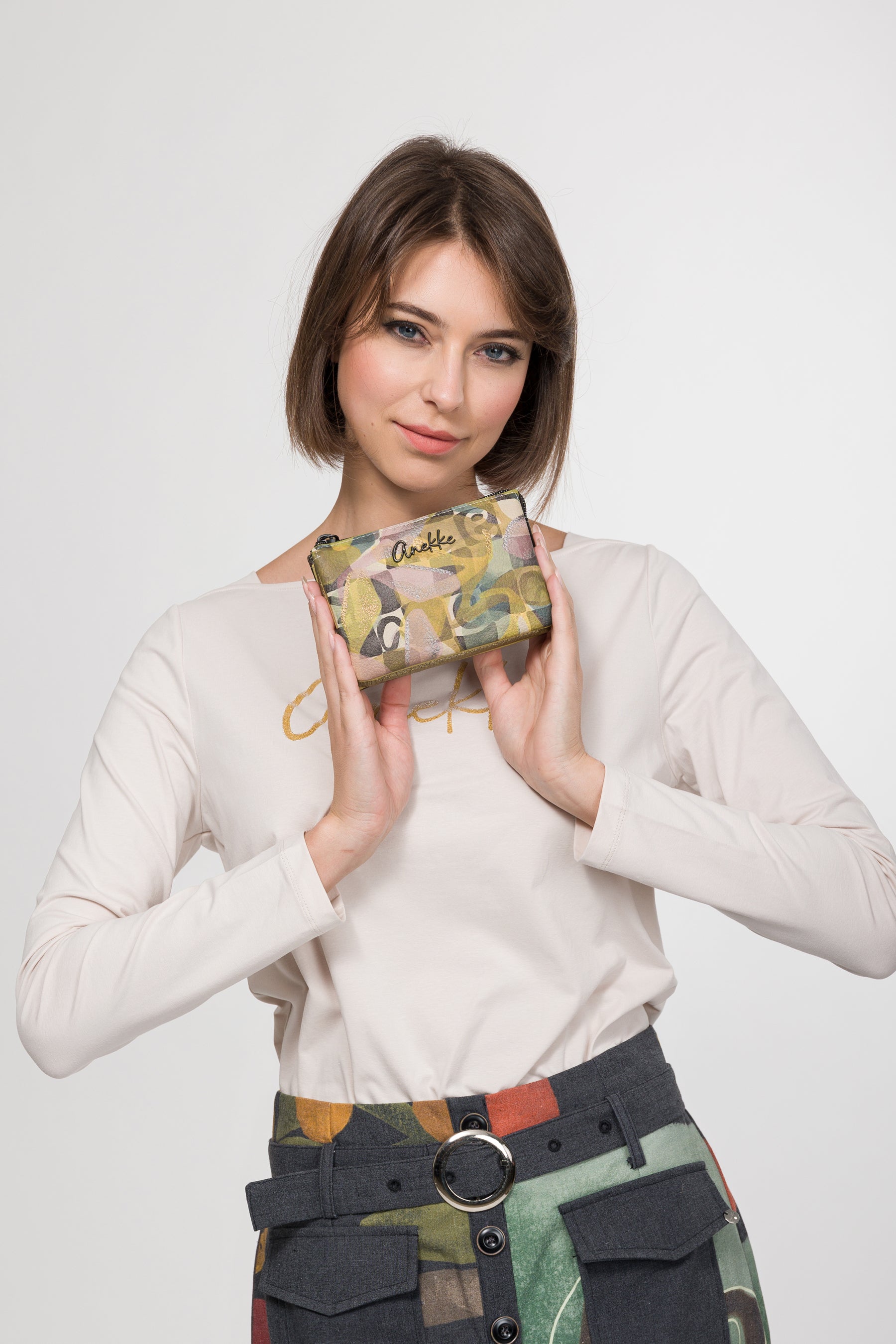 Porte-monnaie Bloom à triple compartiment