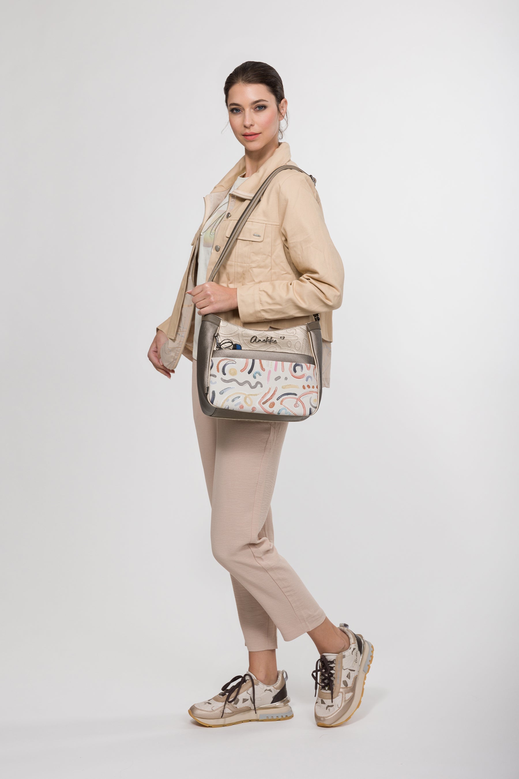 Sac à bandoulière imprimé Olympia