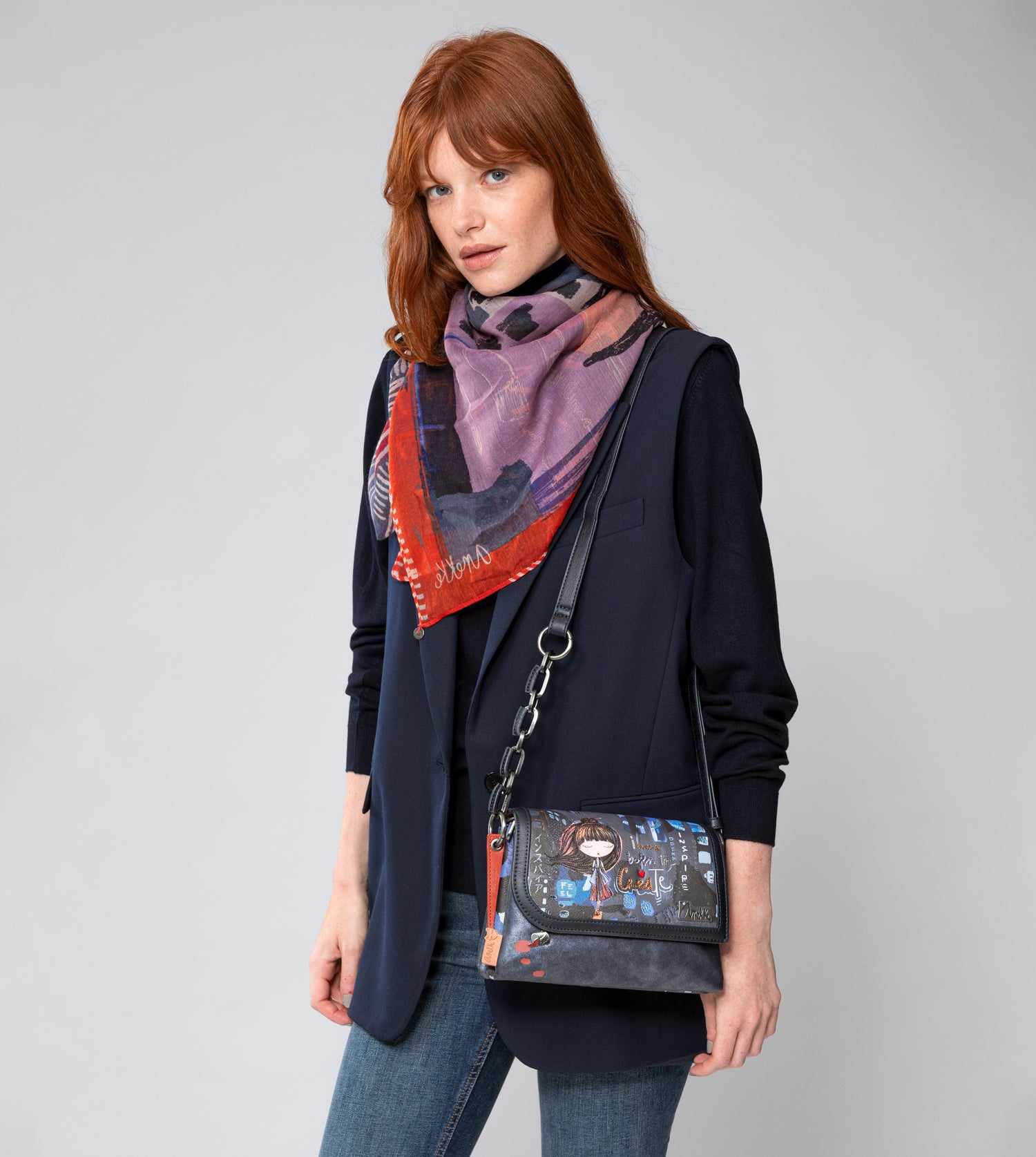 Sac à bandoulière contemporain