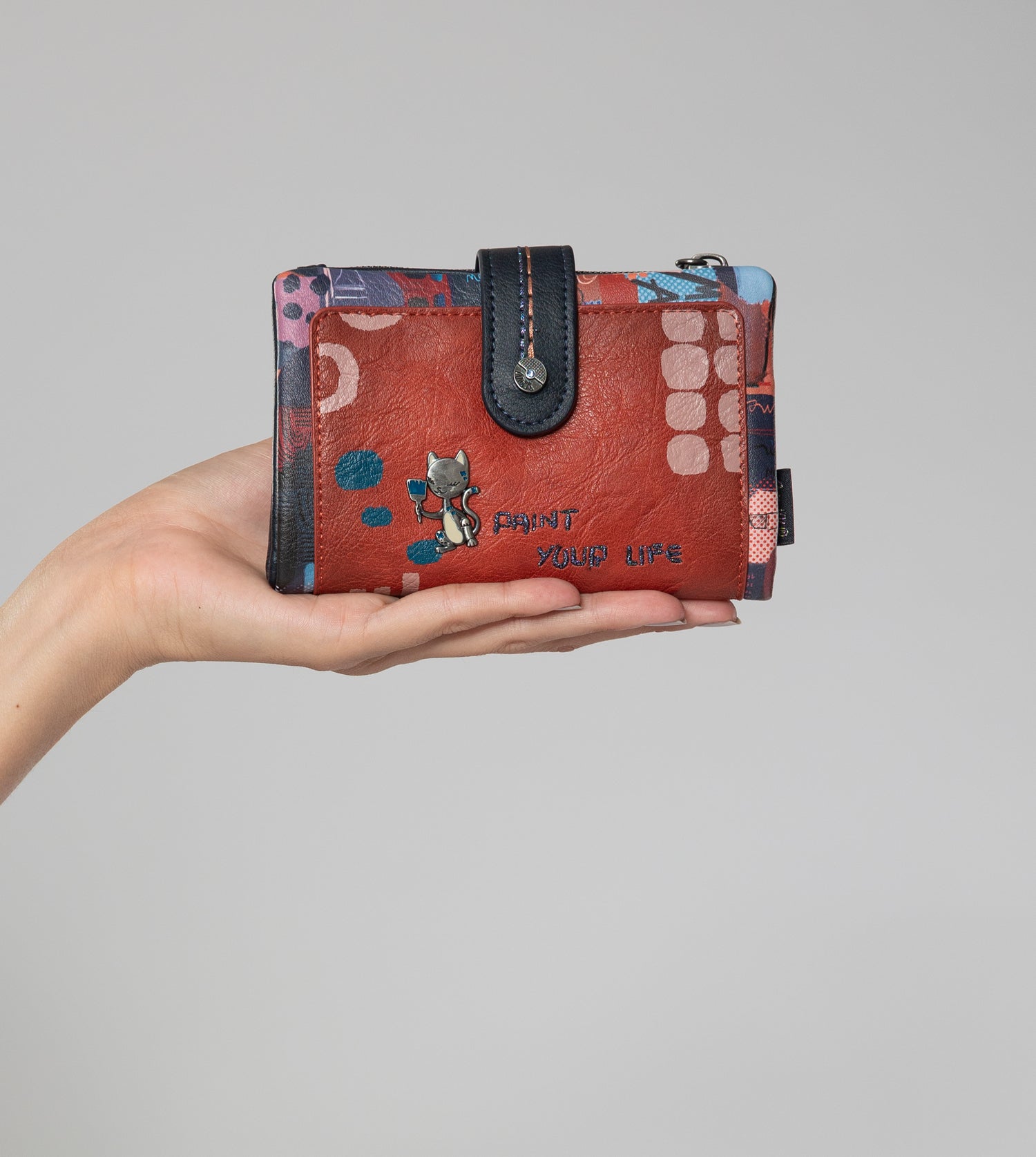 Portefeuille RFID moyen flexible kyomu