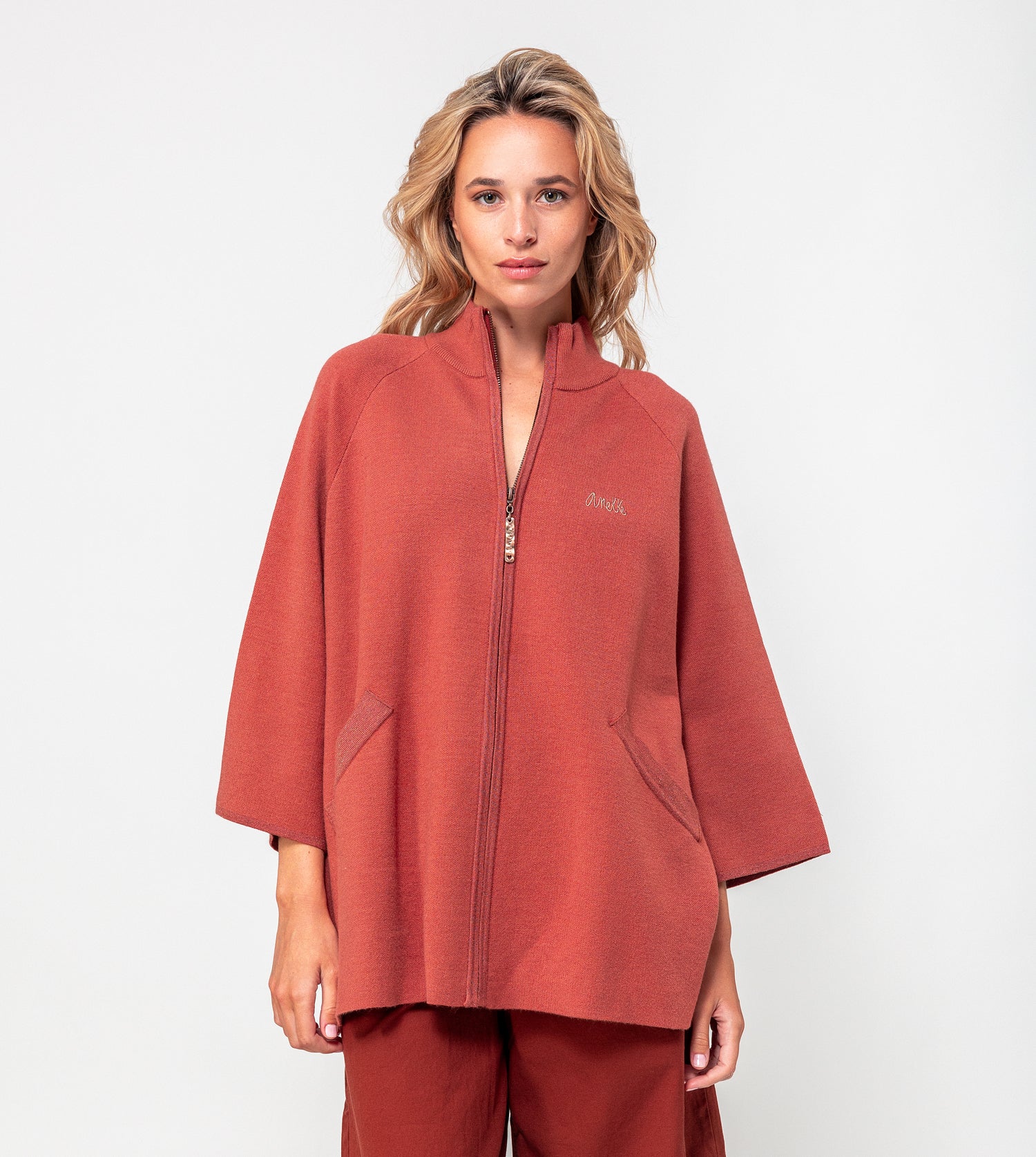 Veste terracotta Anekke
