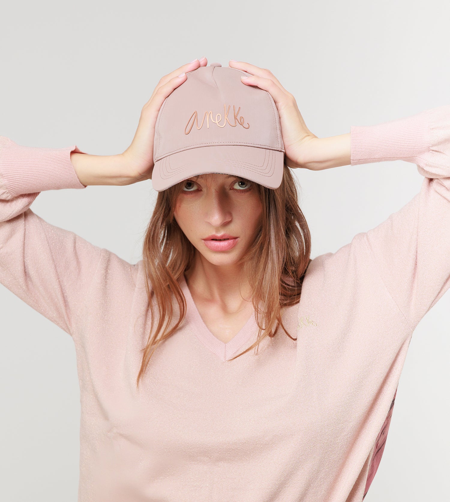 Casquette rose