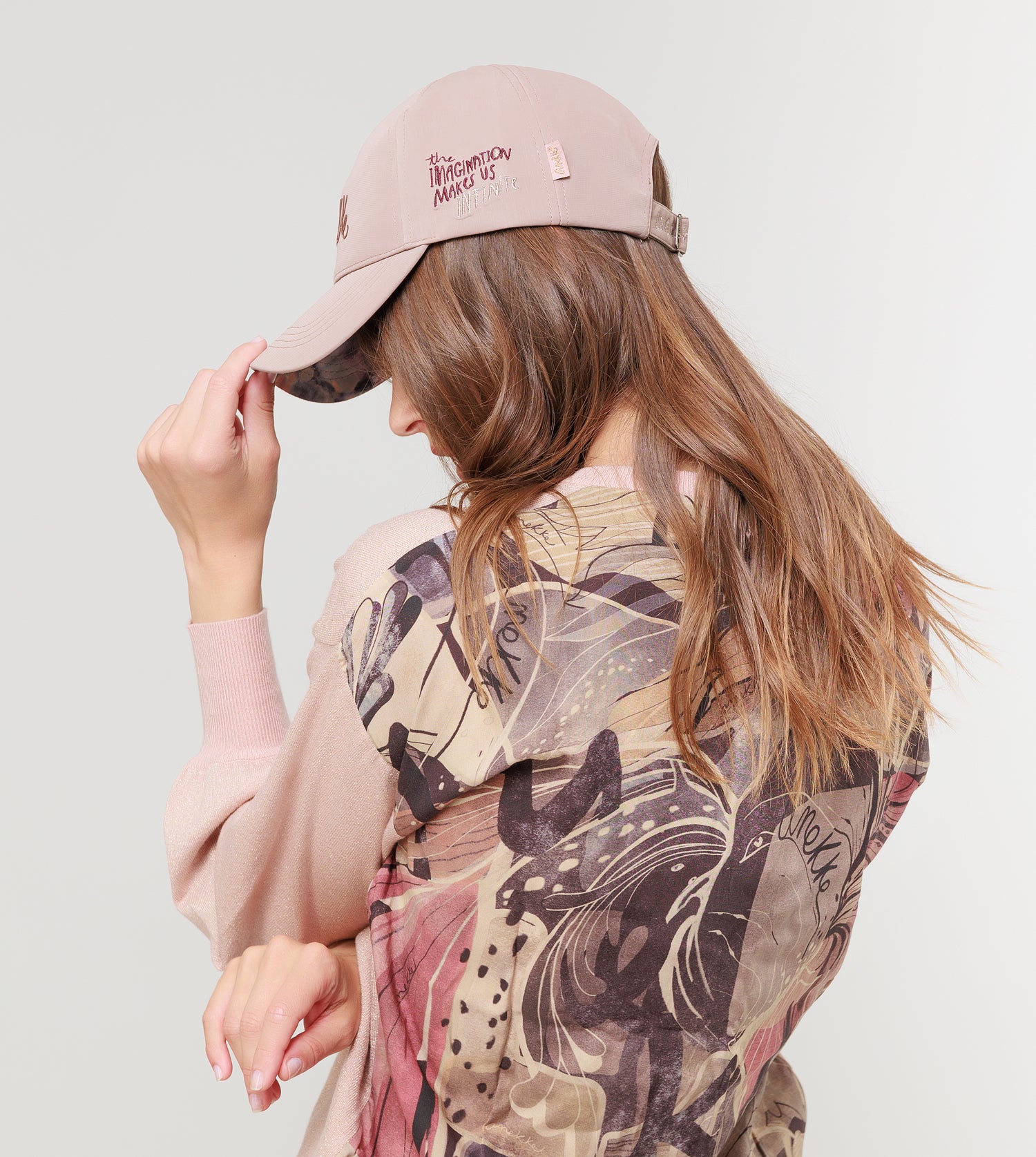 Casquette rose