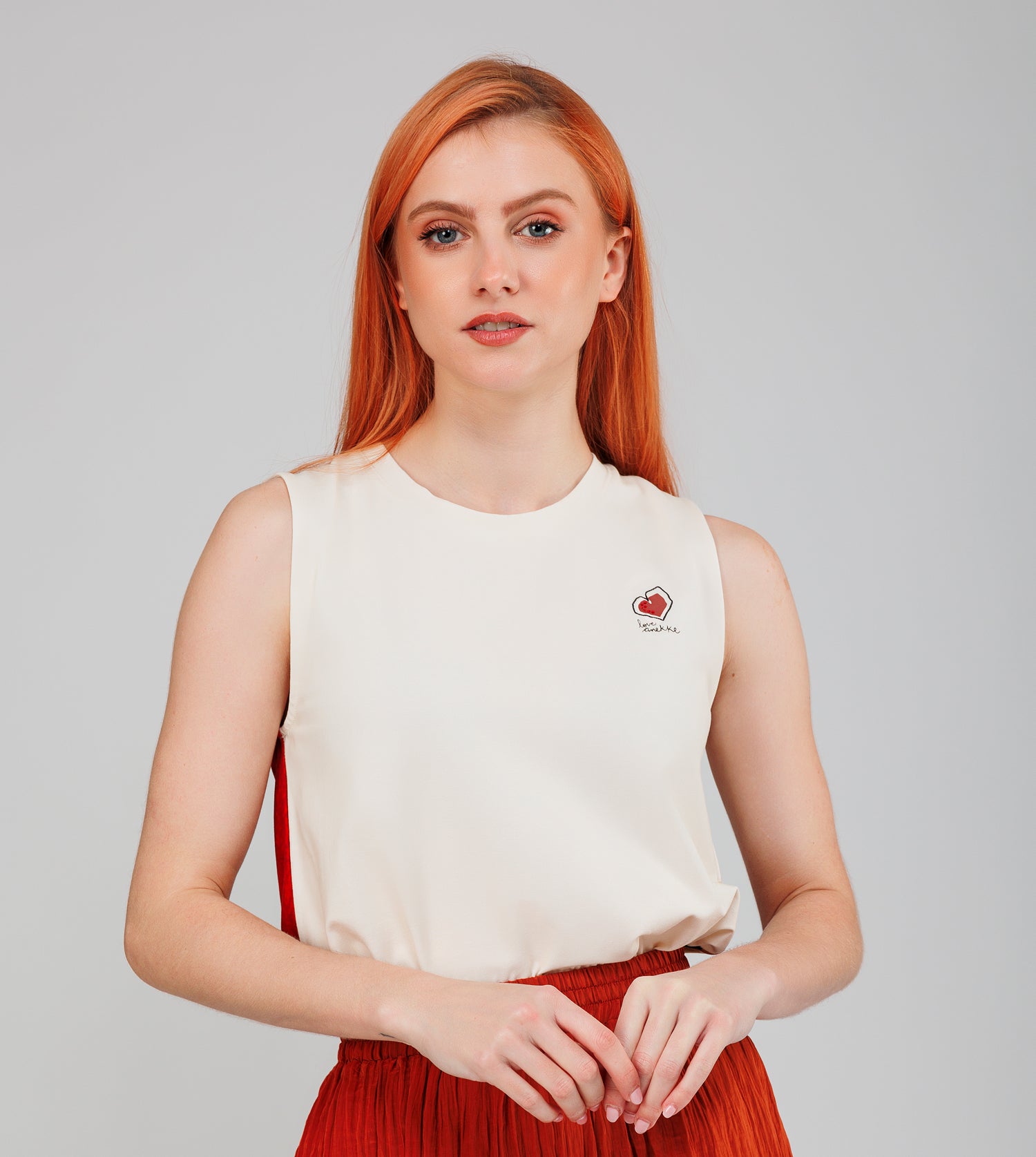 T-shirt sans manches Alma