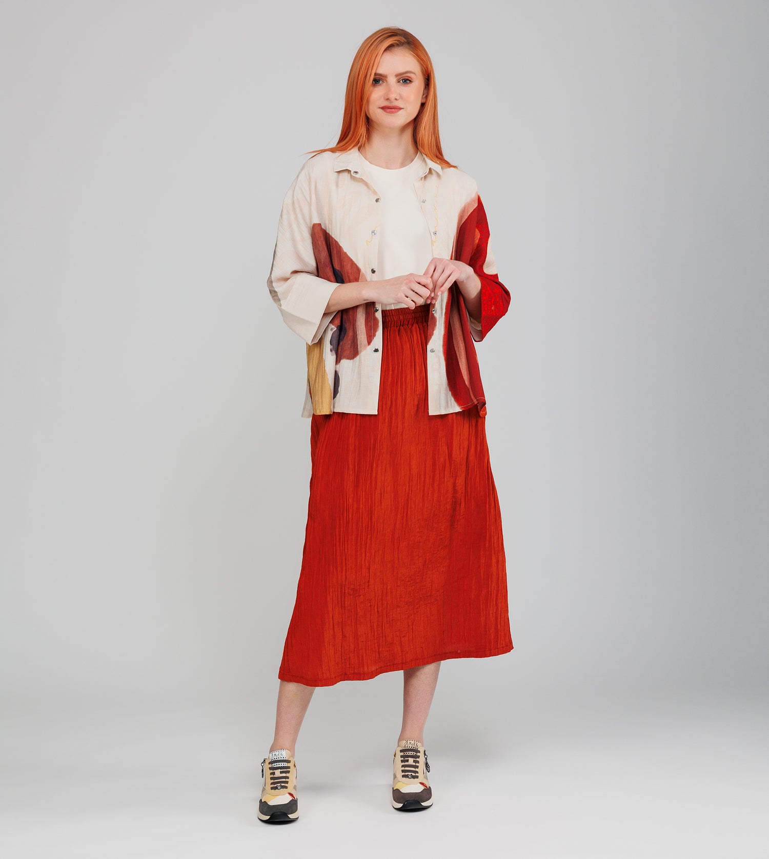 Chemise imprimée Alma