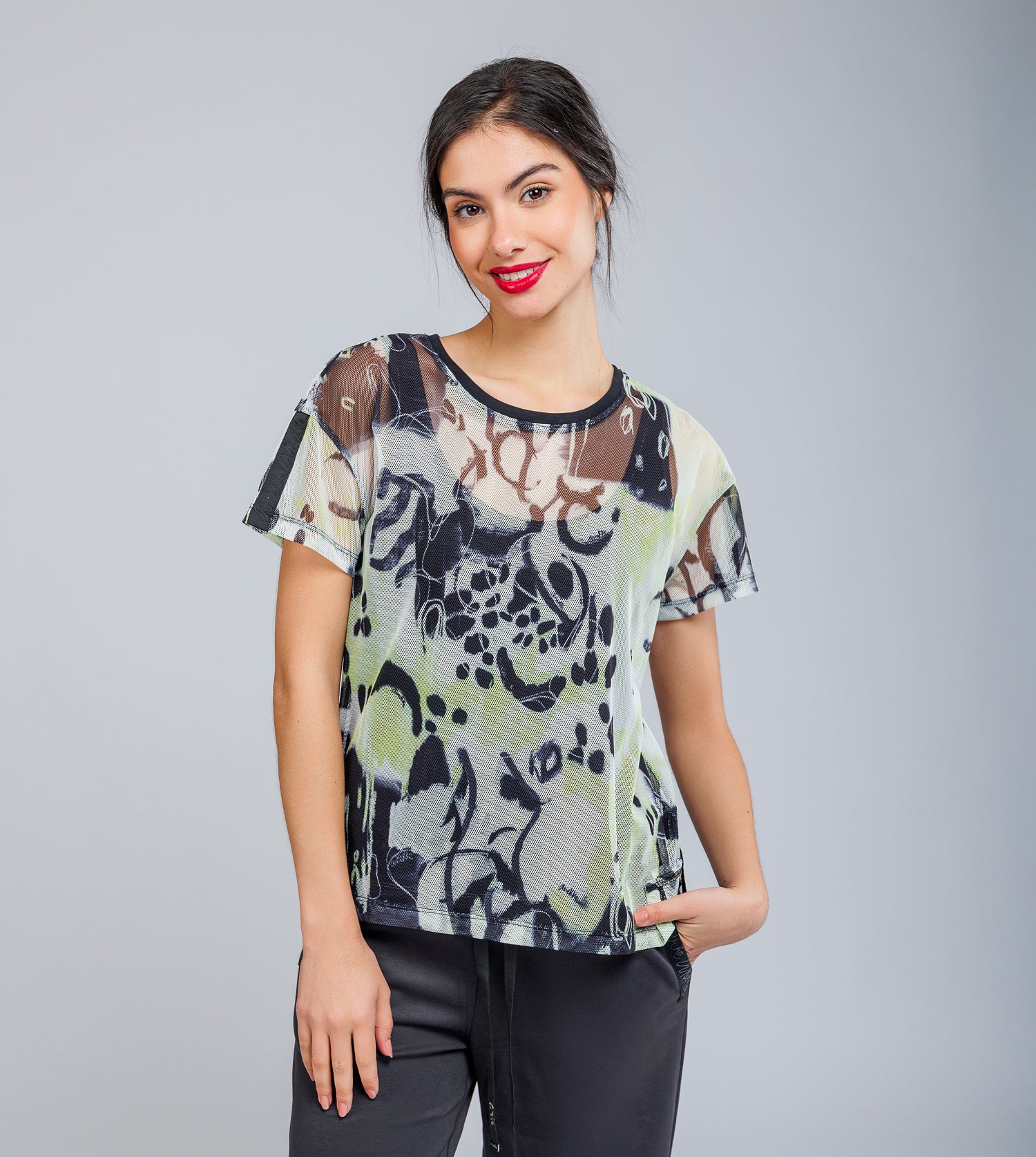 T-shirt imprimé à manches courtes Towanda