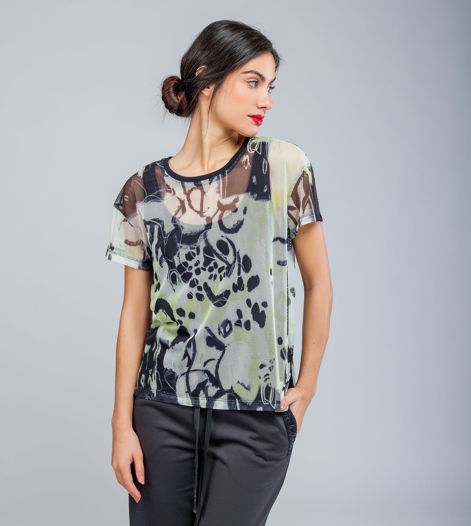 T-shirt imprimé à manches courtes Towanda