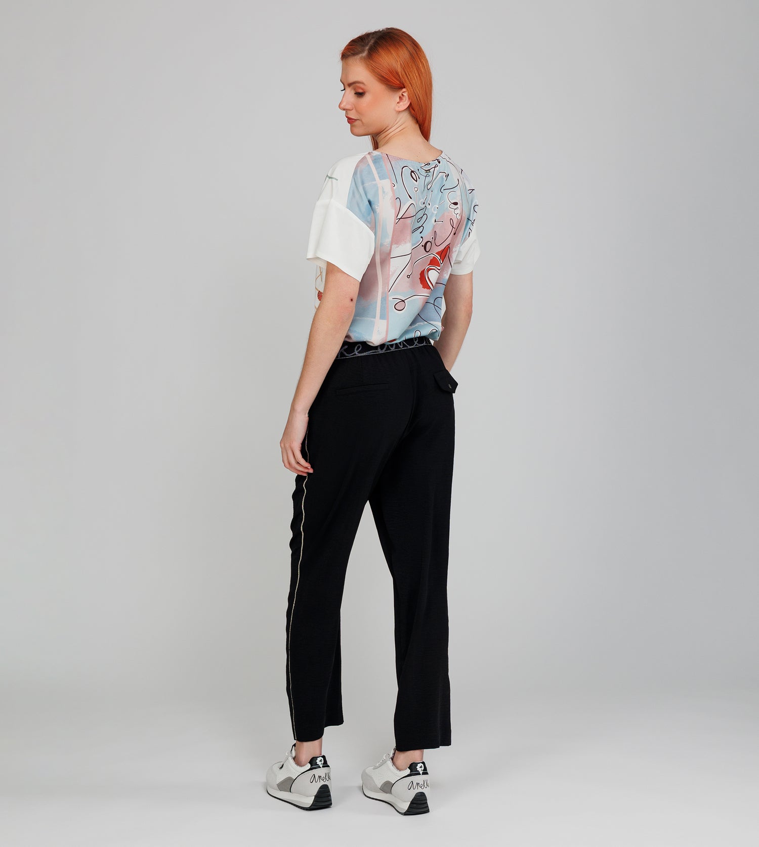 T-shirt imprimé à manches courtes Alma