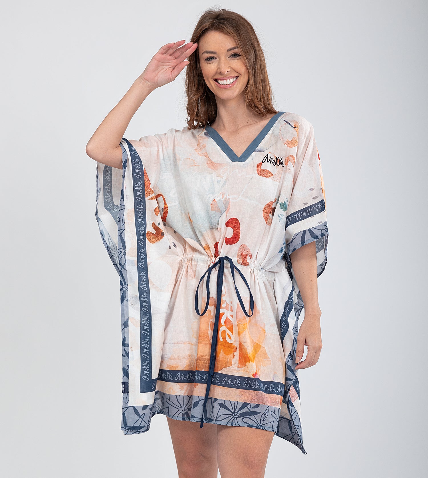 Caftan imprimé