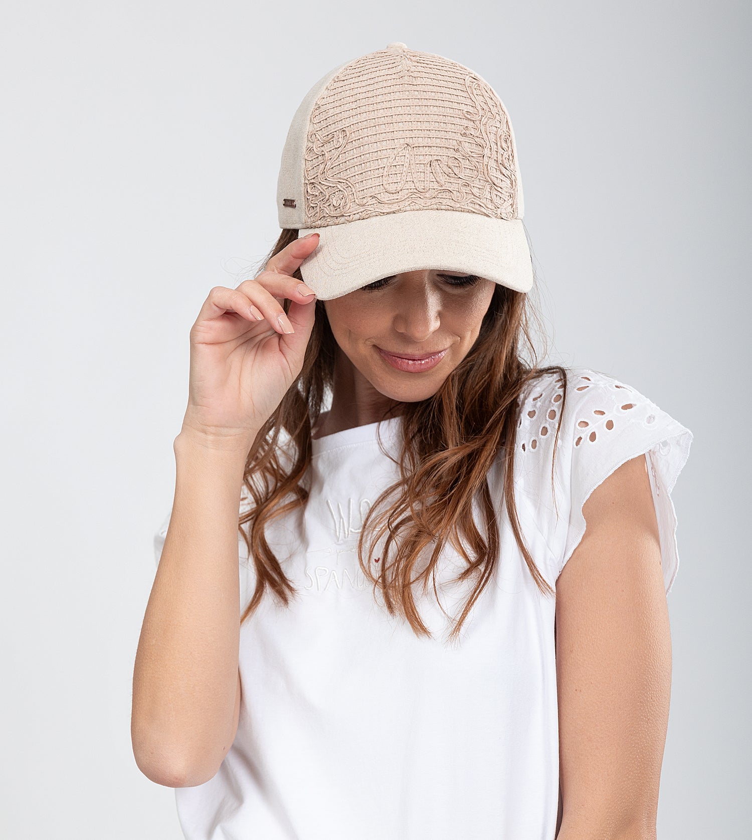 Casquette en crochet