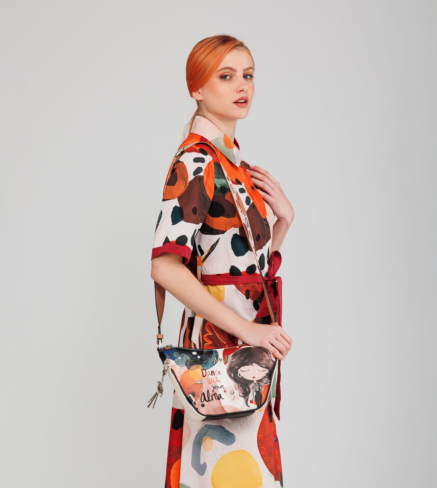 Sac bandoulière ovale Alma