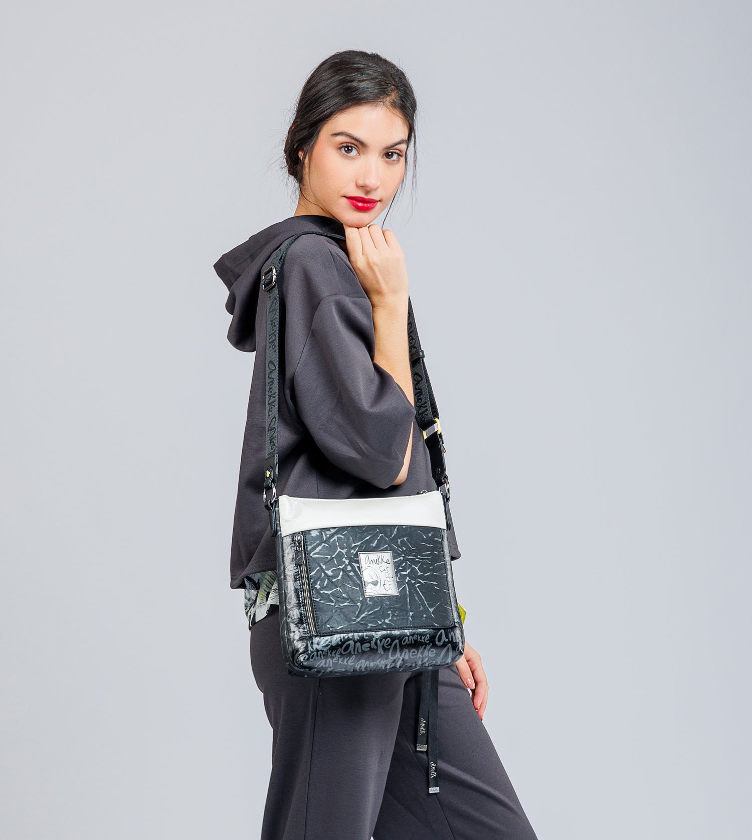 Sac bandoulière Nature Towanda avec poche avant