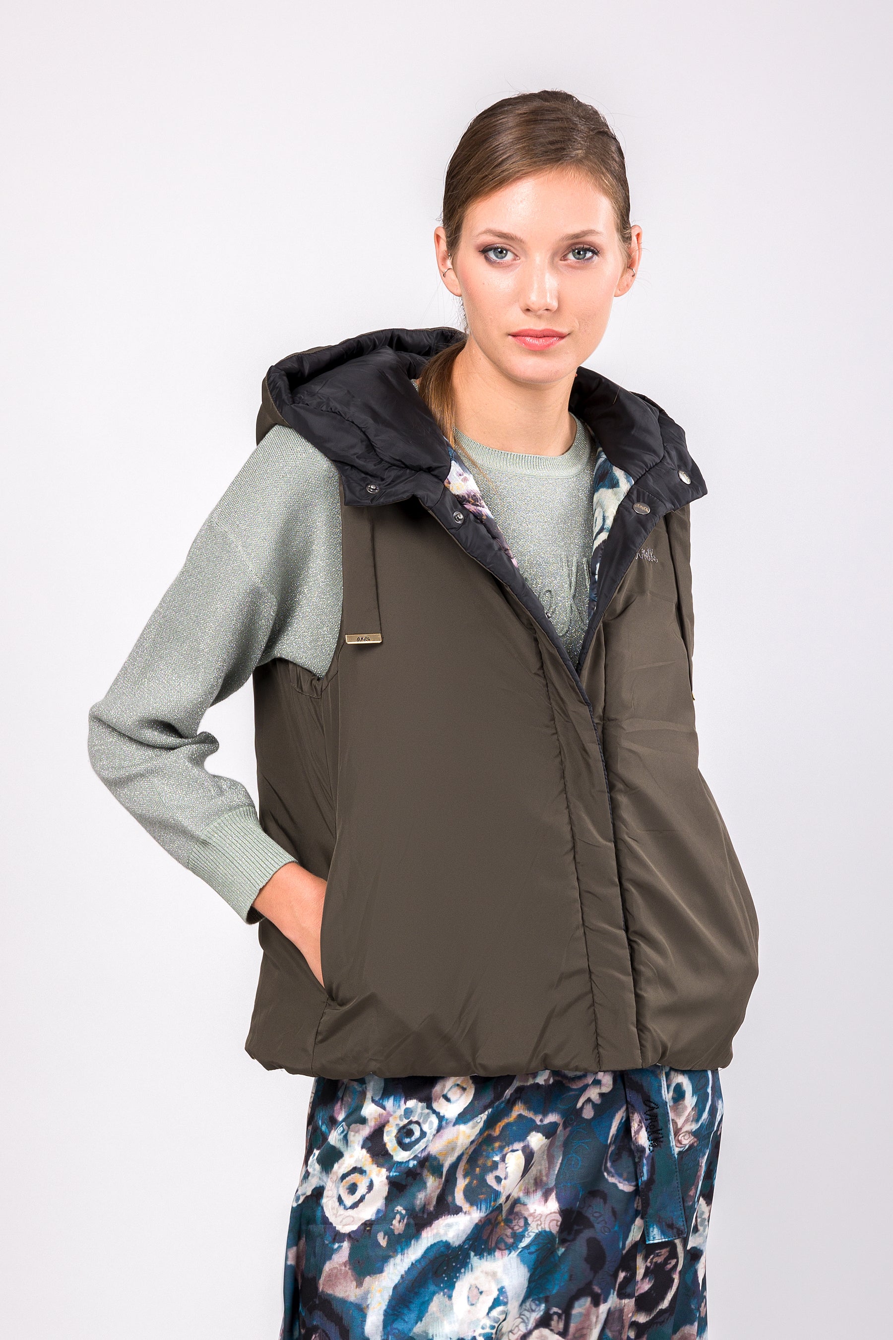 Veste sans manches réversible Real