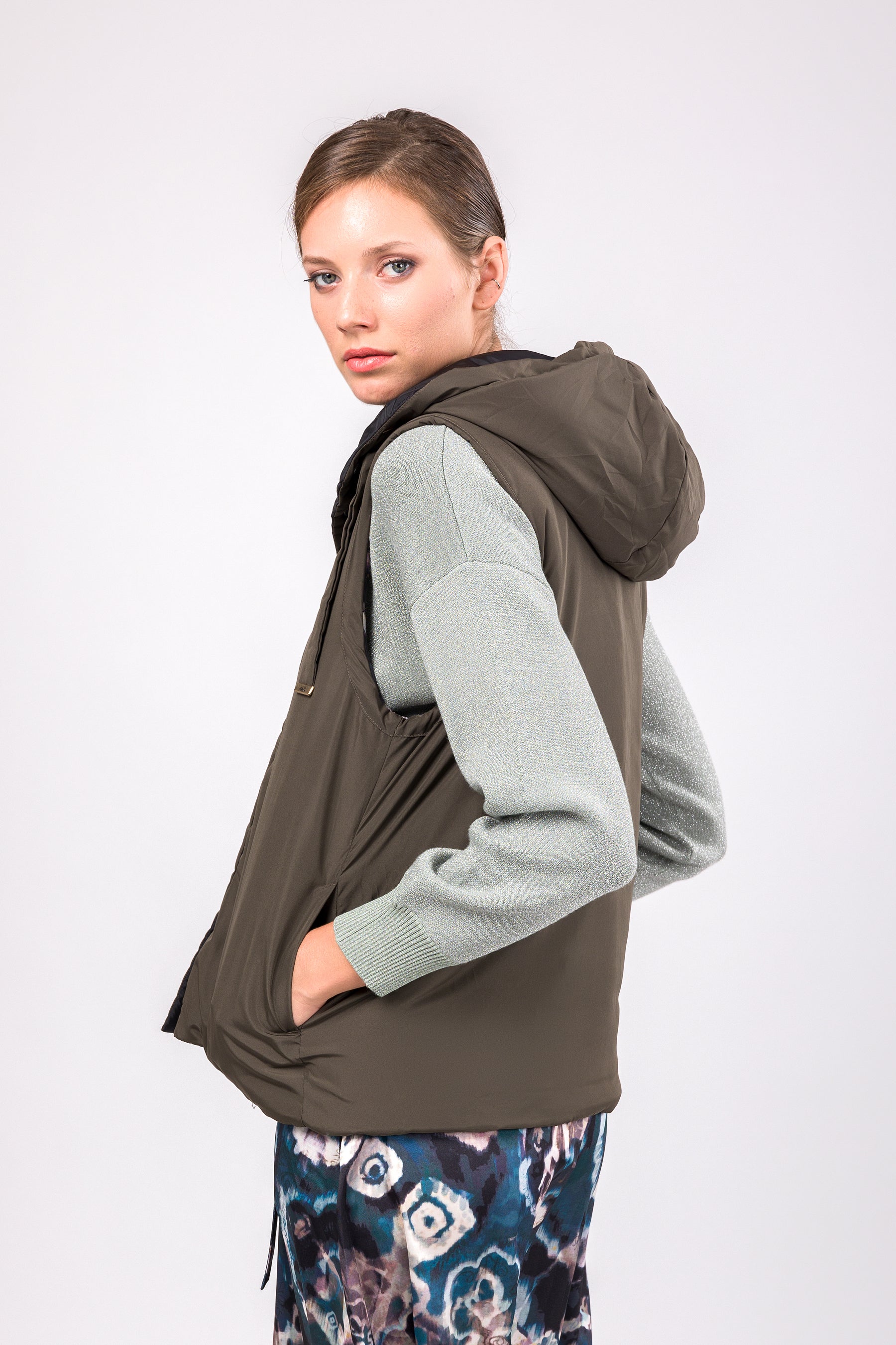 Veste sans manches réversible Real