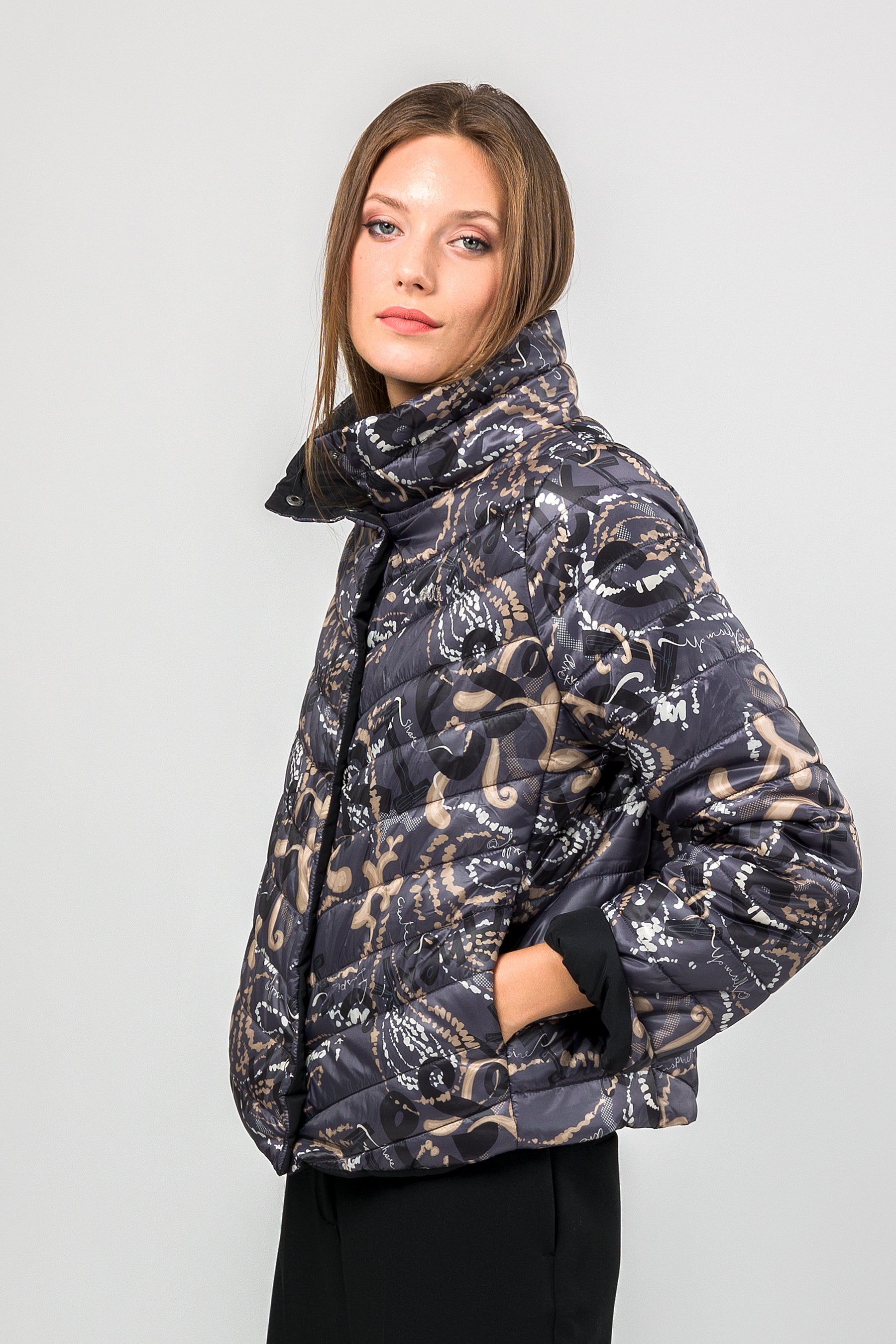 Veste réversible vert