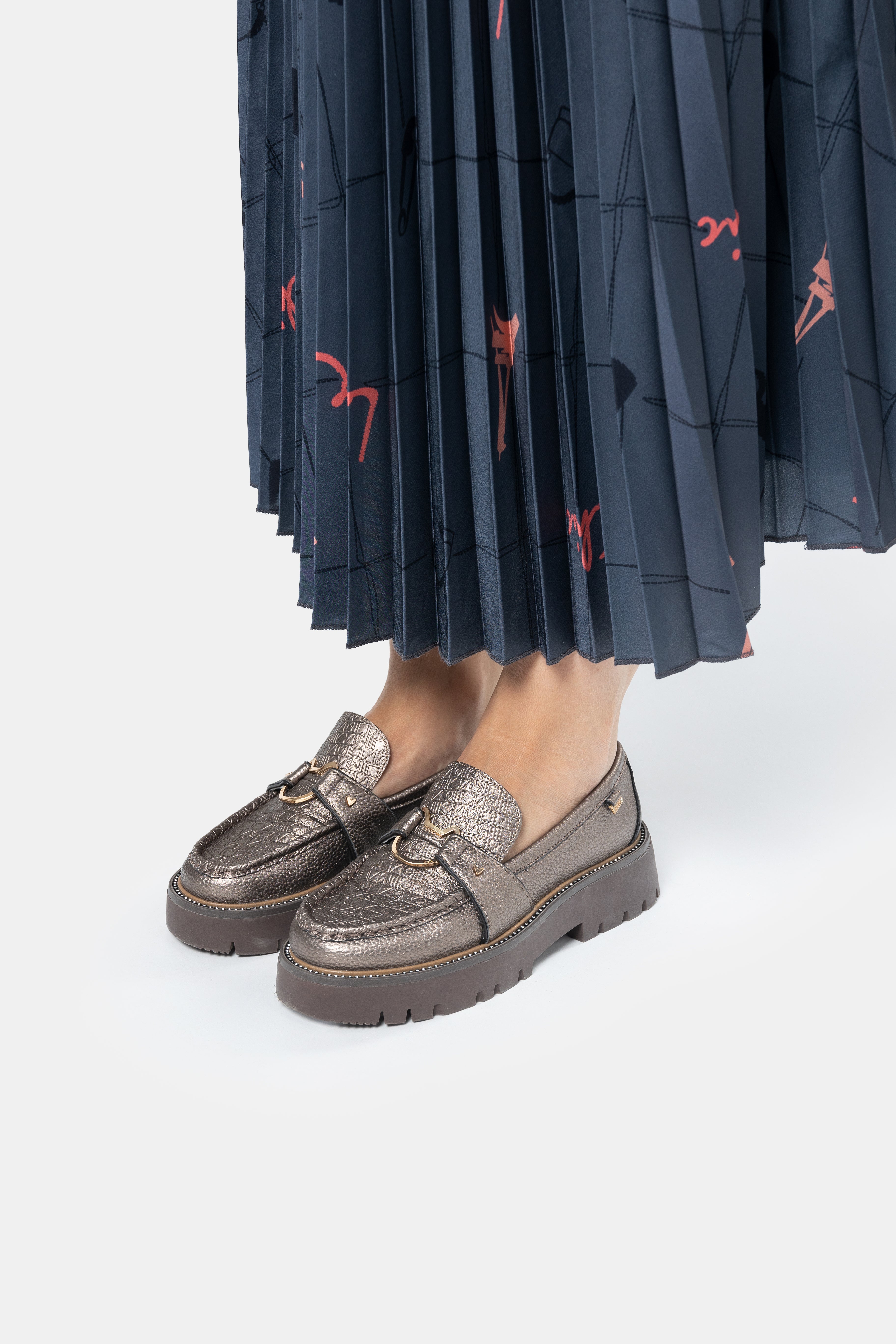 Mocassins Towanda doré