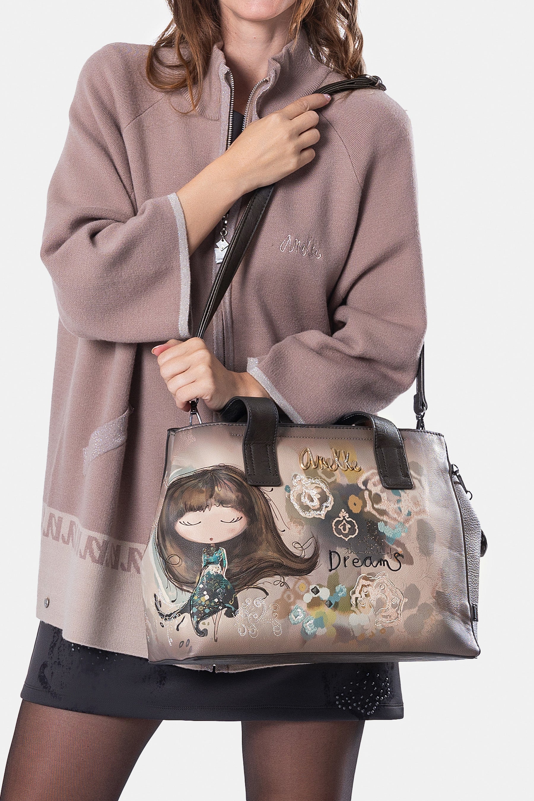 Sac à main avec bandoulière Real