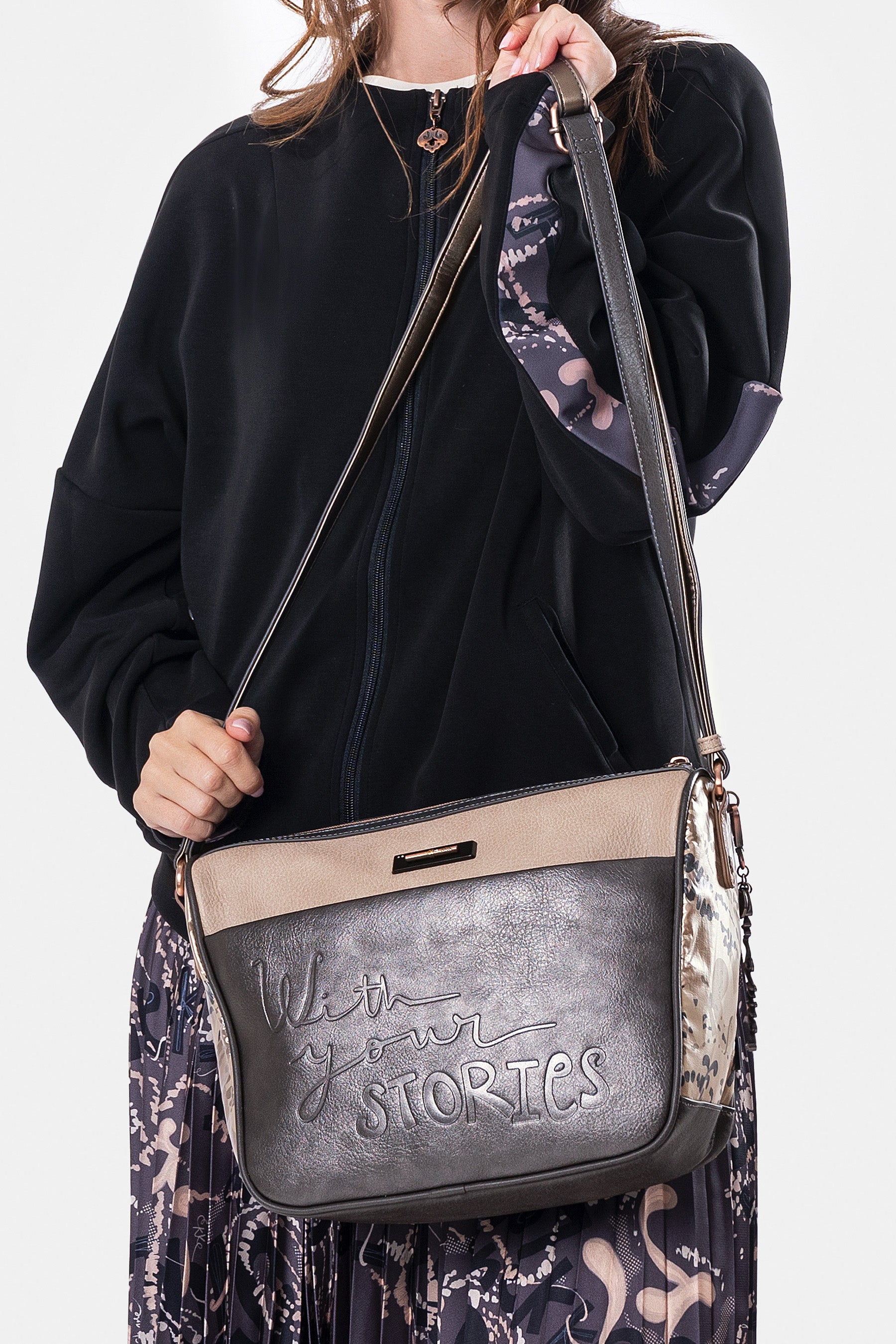 Sac bandoulière grand Intentions