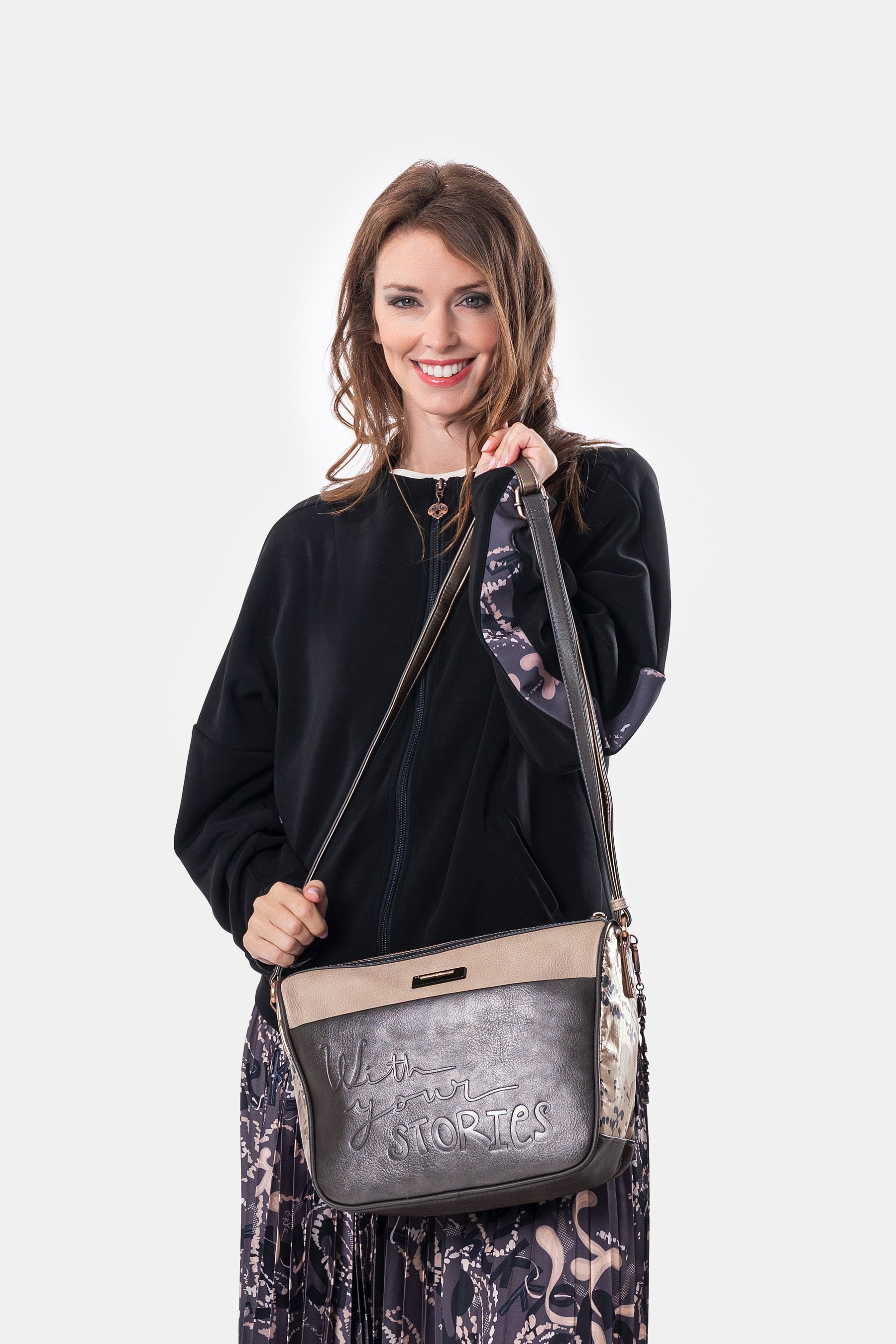 Sac bandoulière grand Intentions