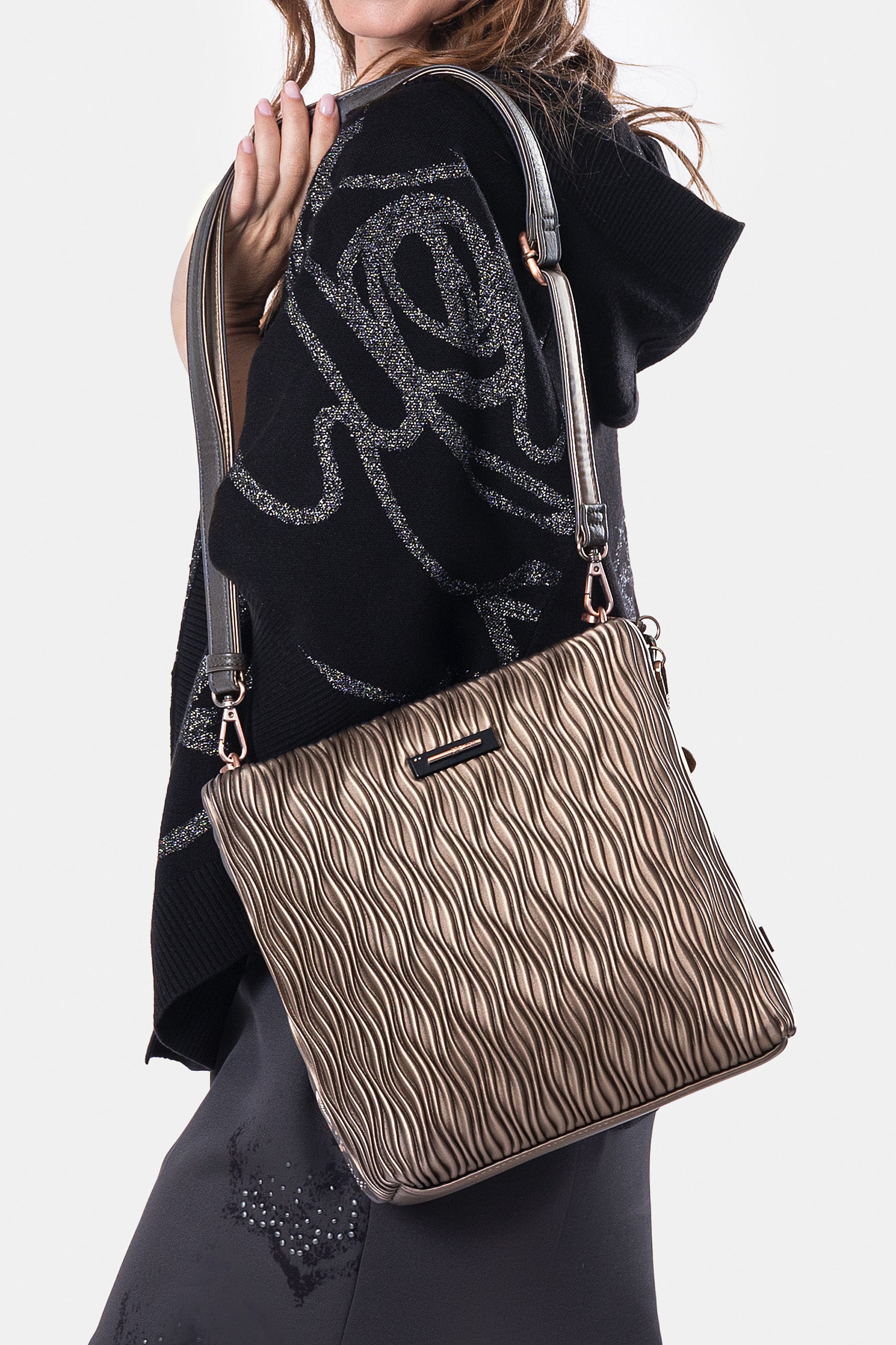 Sac bandoulière carré Intentions