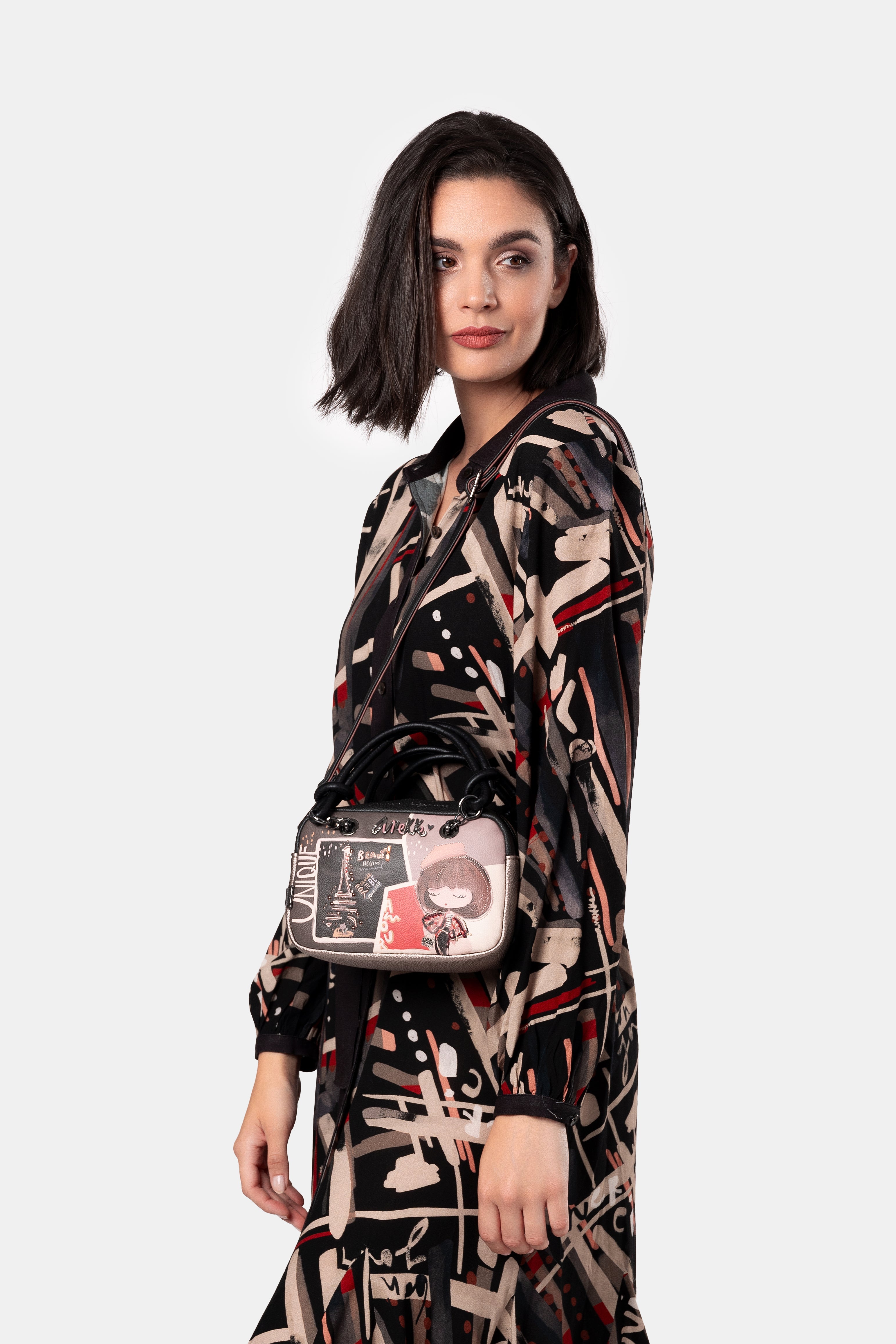 Sac à main avec bandoulière petit Mademoiselle