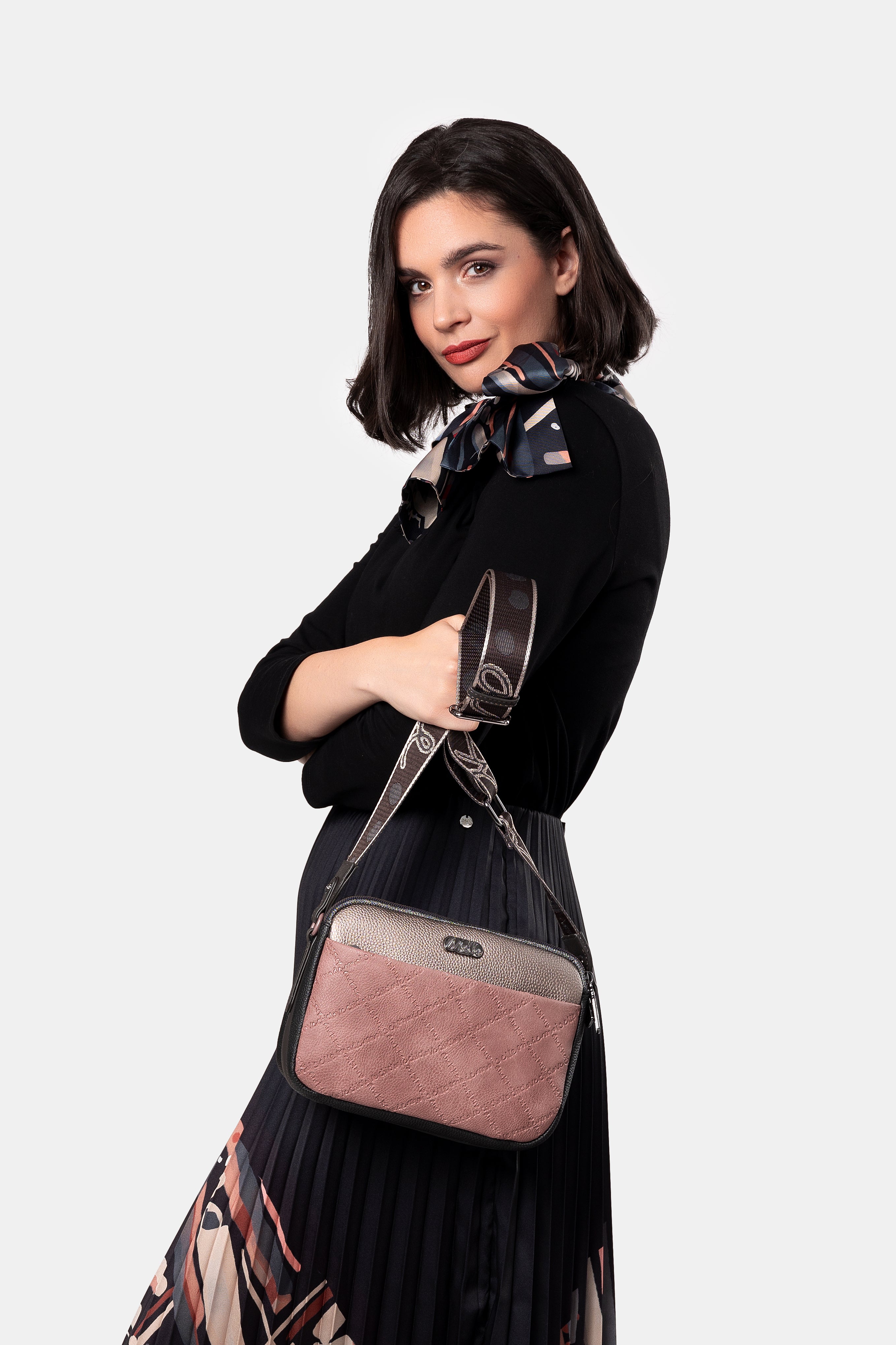 Sac bandoulière à rabat ovale Parisian