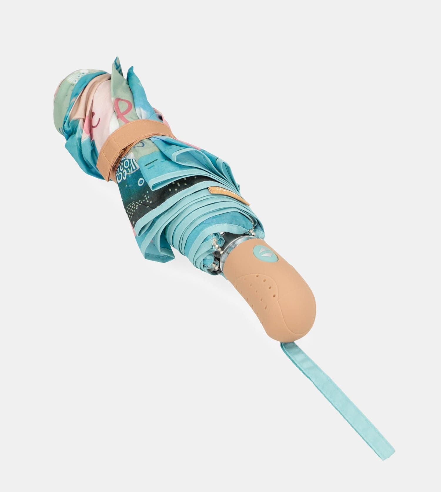 Parapluie pliant automatique méditerranéen
