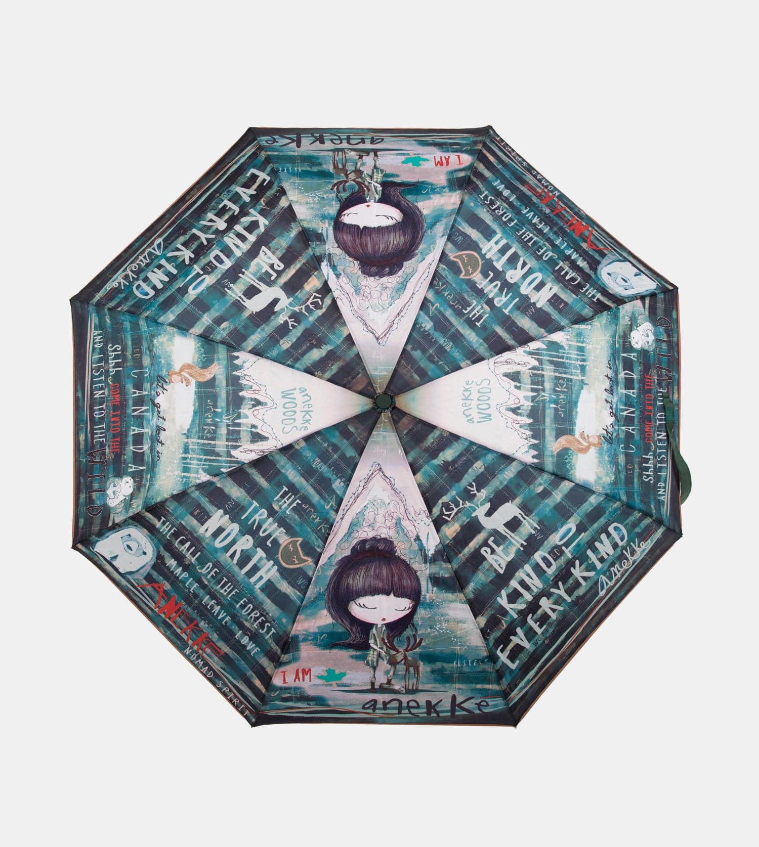 Parapluie pliant manuel La forêt