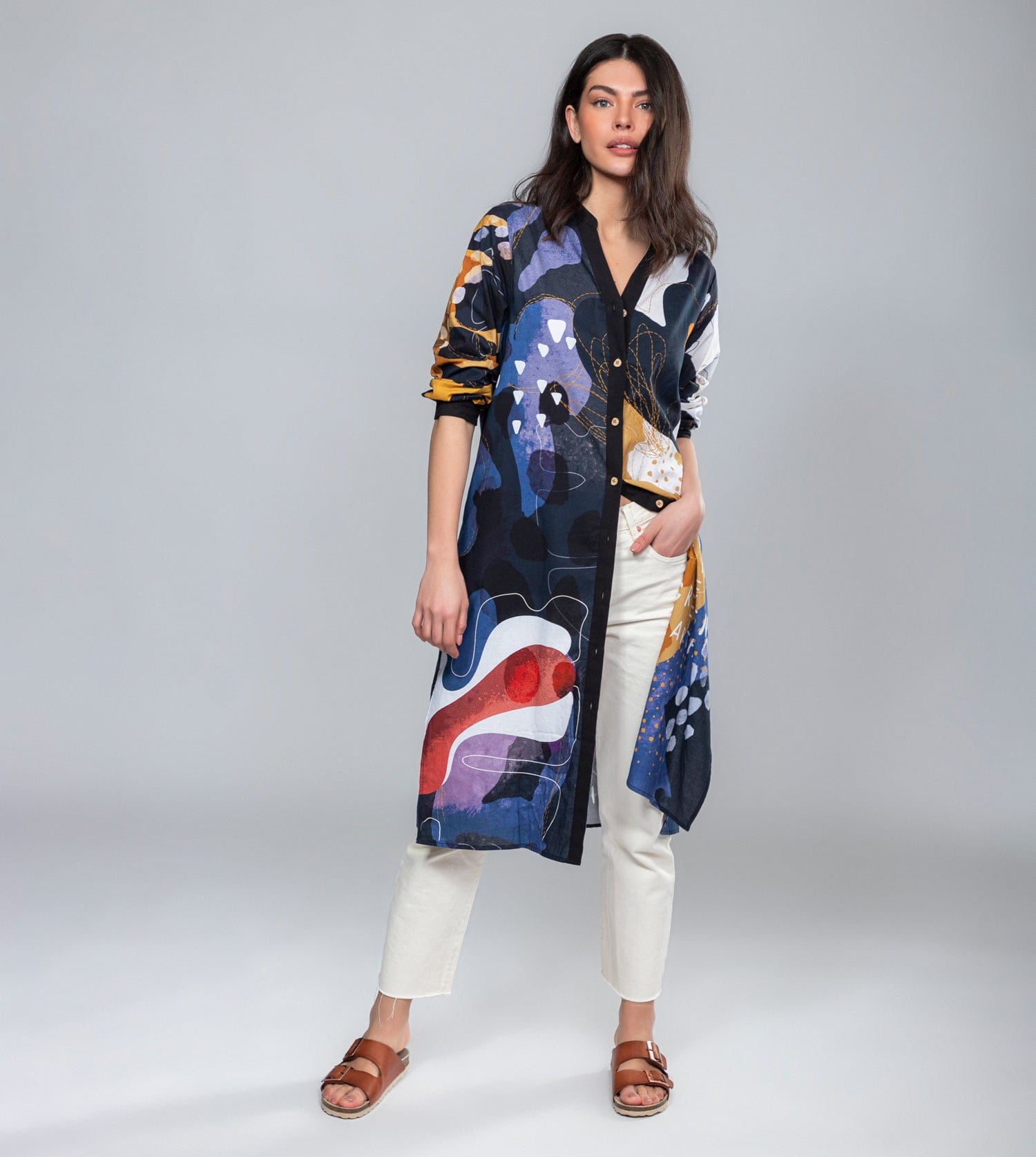 Robe imprimée léopard