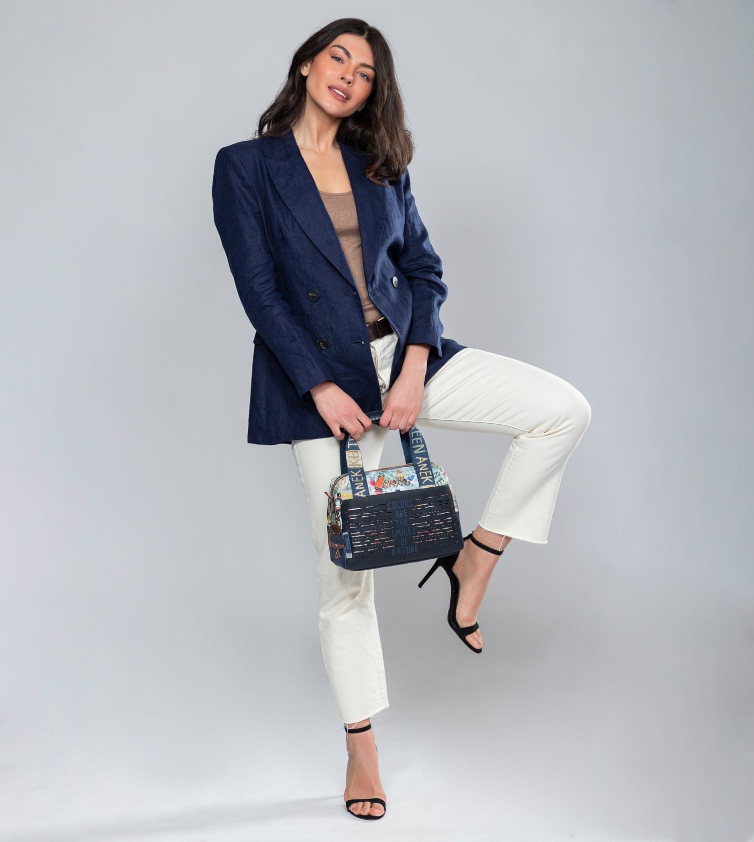 Nature Pachamama Navy Blue Bowling Sac