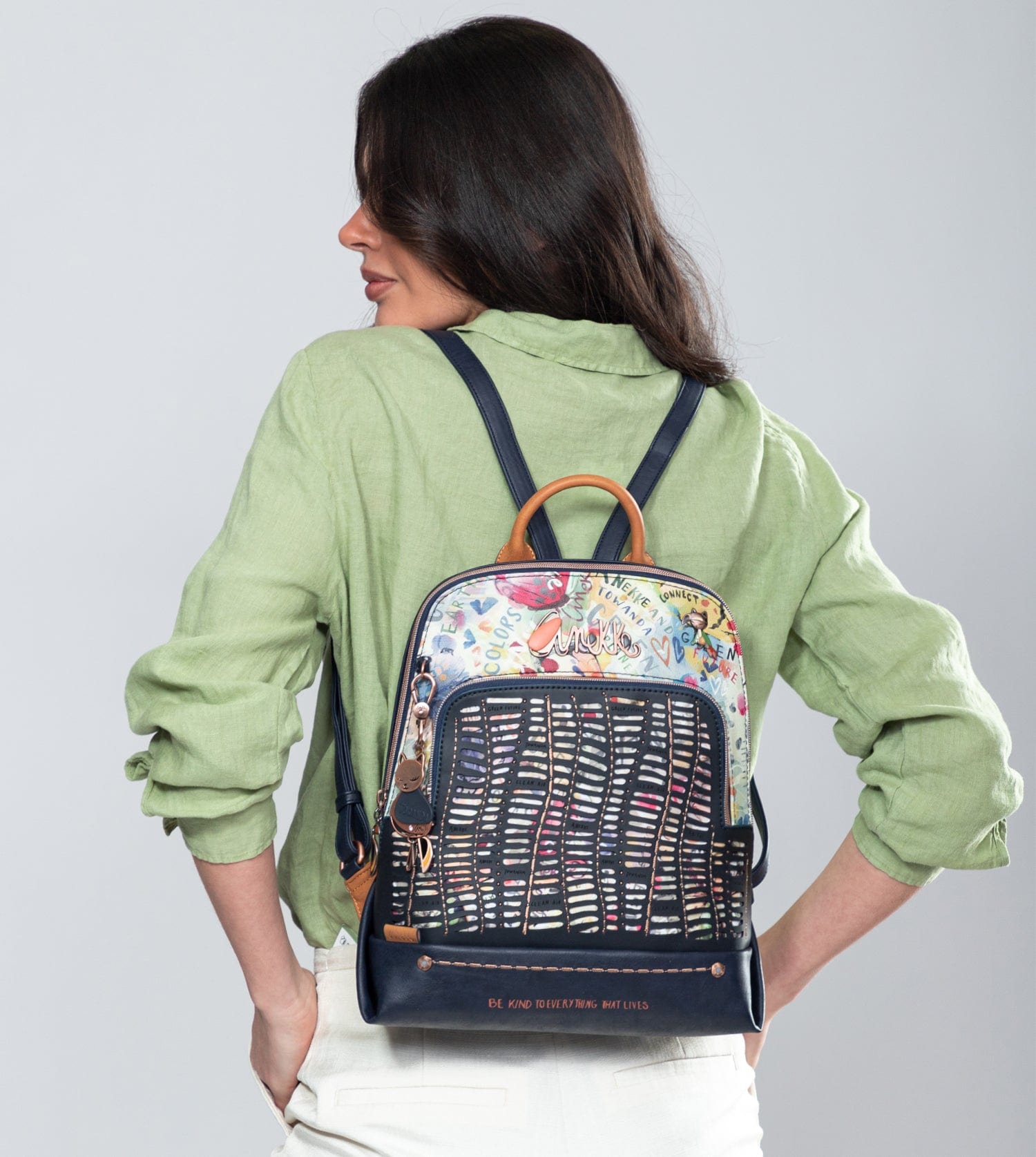 Sac à dos imprimé Nature Pachamama pour la marche