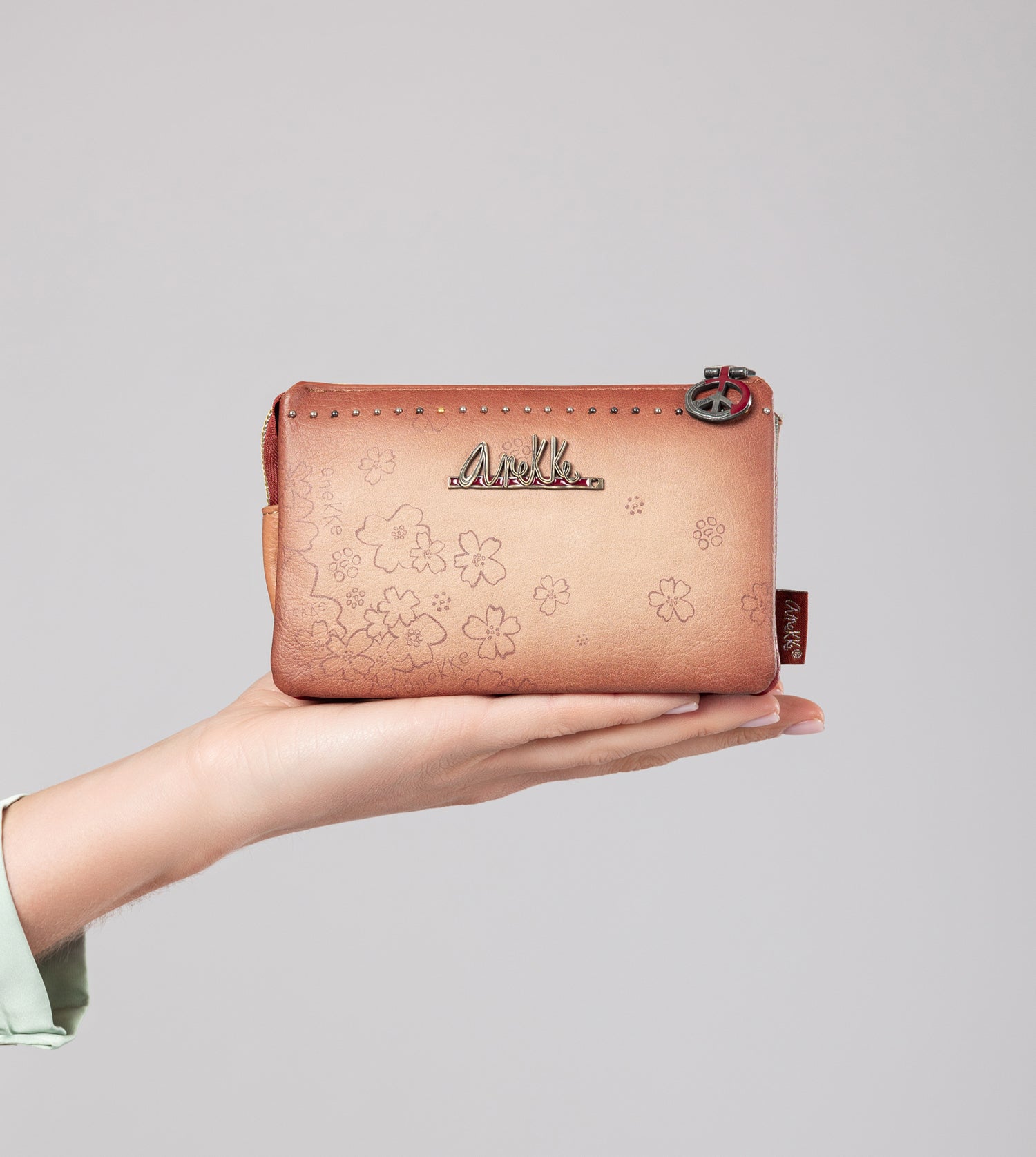 Porte-monnaie 3 compartiments Flowers