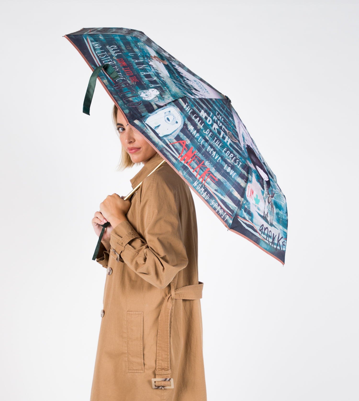 Parapluie pliant manuel La forêt