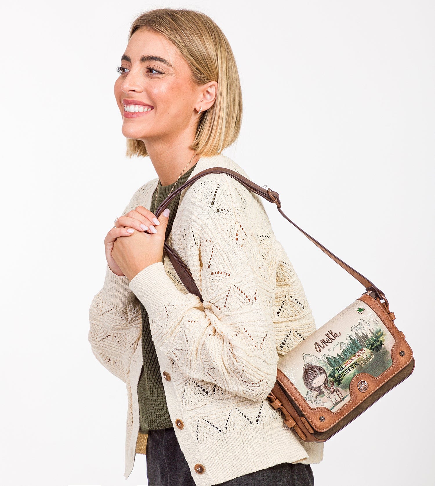 Le sac à bandoulière du rabat forestier