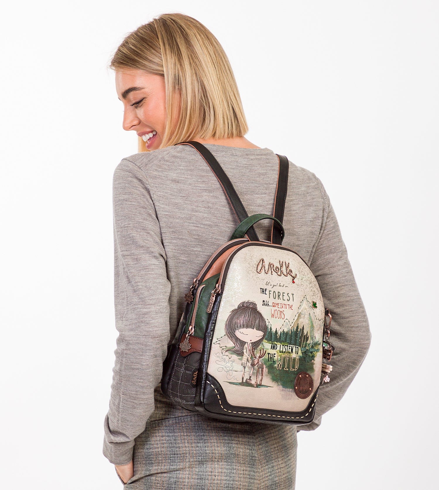 Le sac à dos à triple compartiment forestier