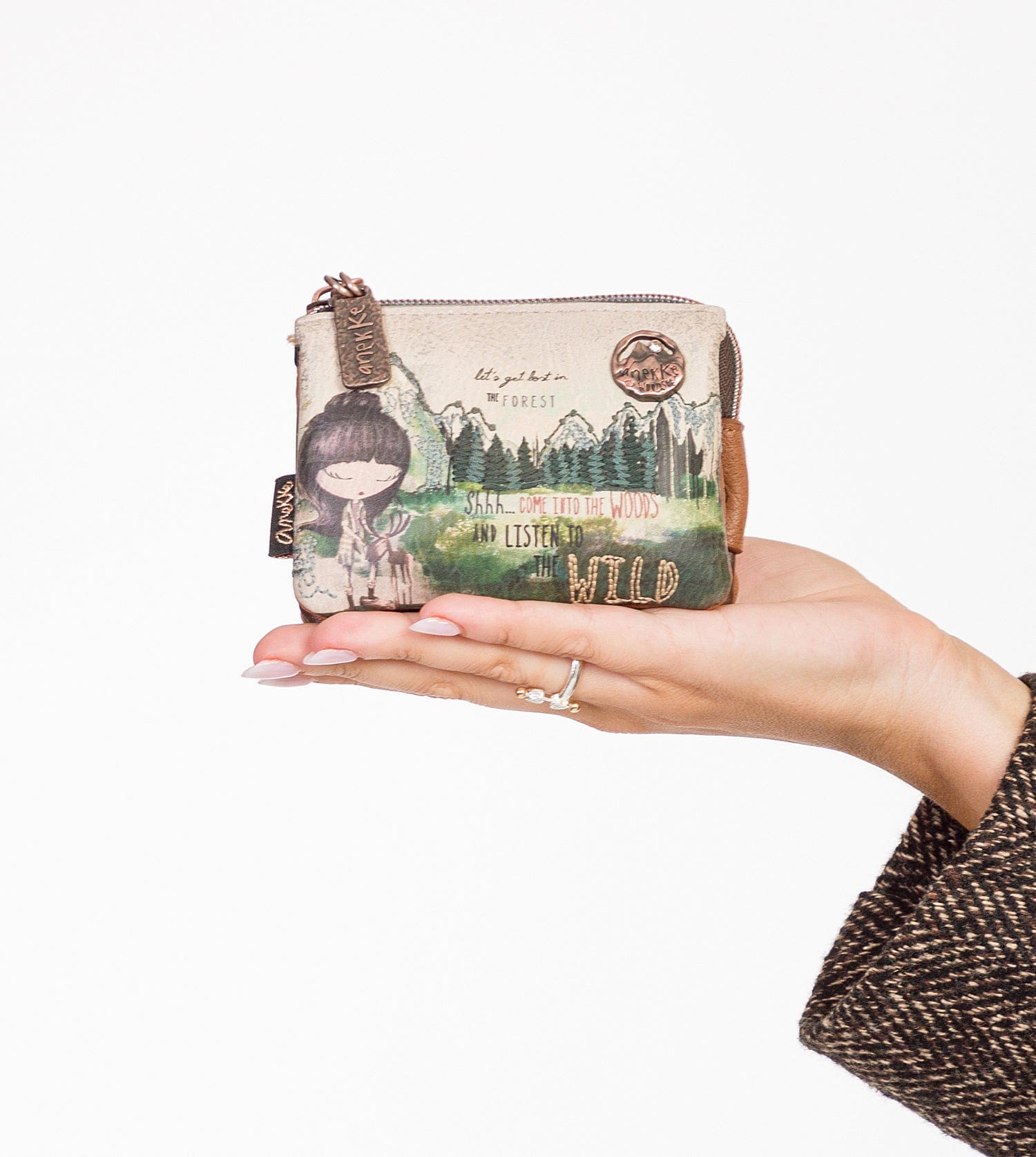 Le petit sac à main triple forêt