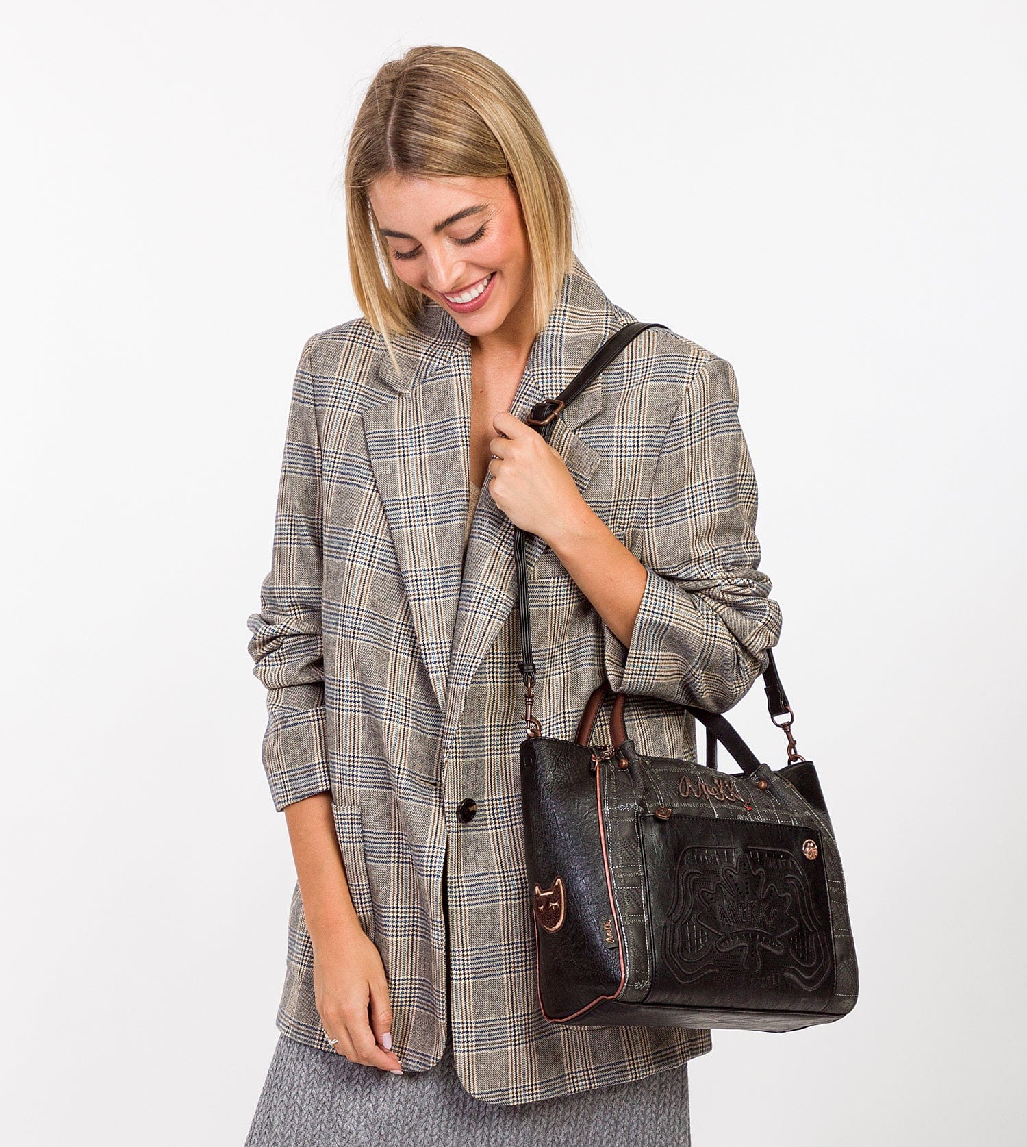 Sac fourre-tout sauvage avec bandoulière