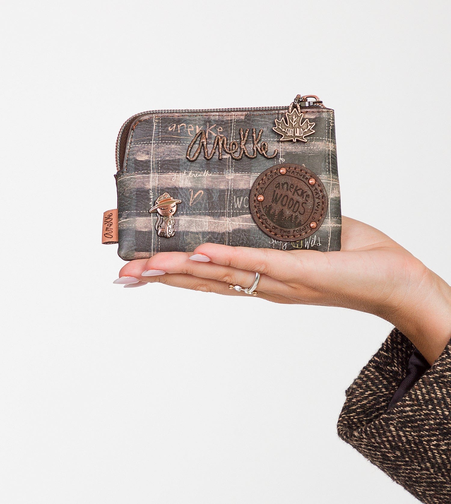Sac à main de monnaie imprimé sauvage