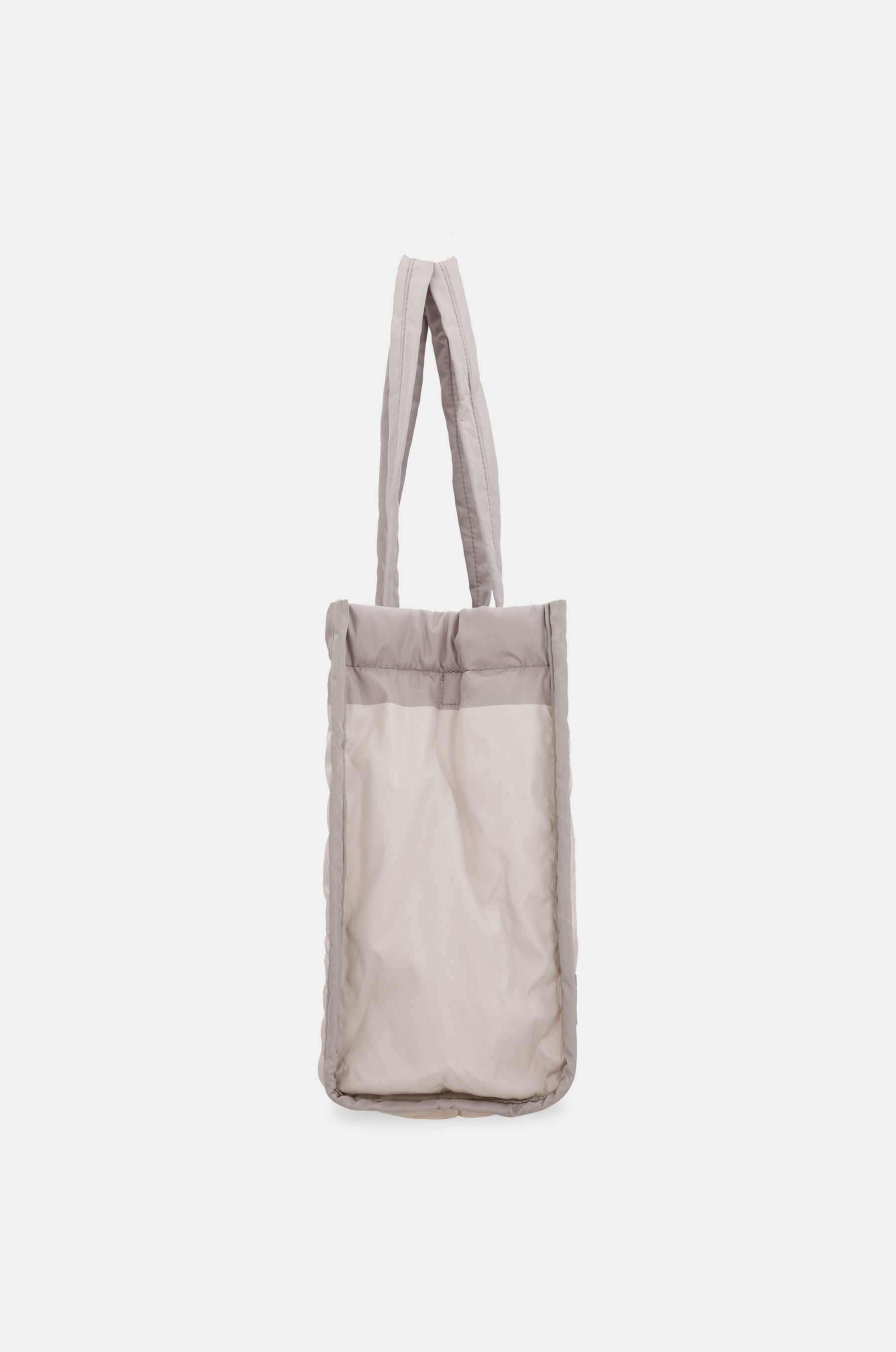 Sac de plage matelassé blanc