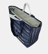 Grand sac de plage bleu