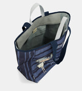 Grand sac de plage bleu