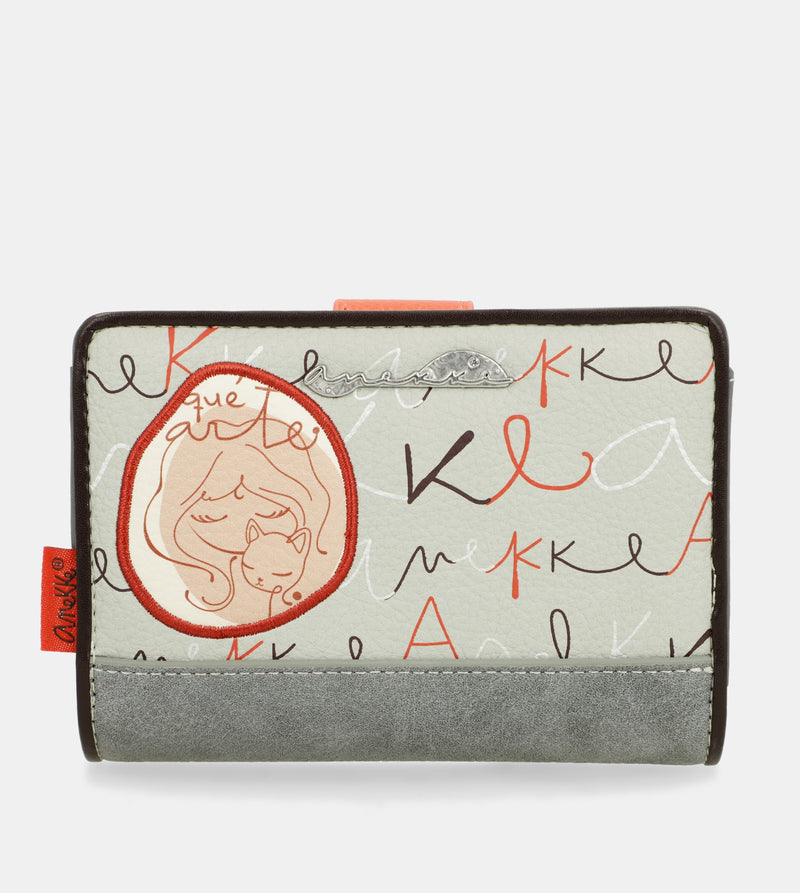Portefeuille Alma moyen RFID