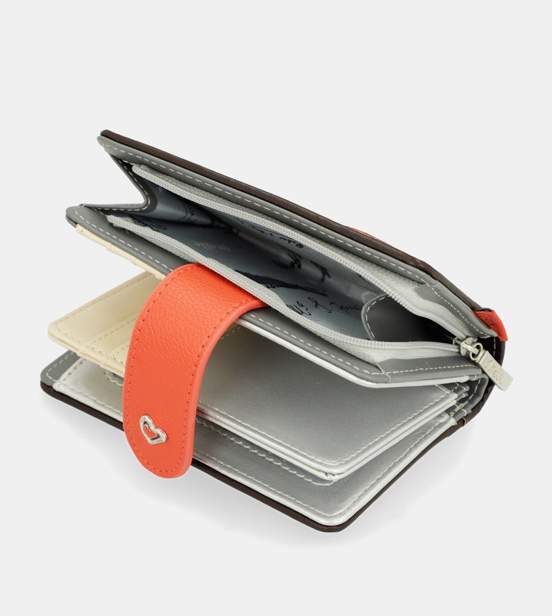 Portefeuille Alma moyen RFID
