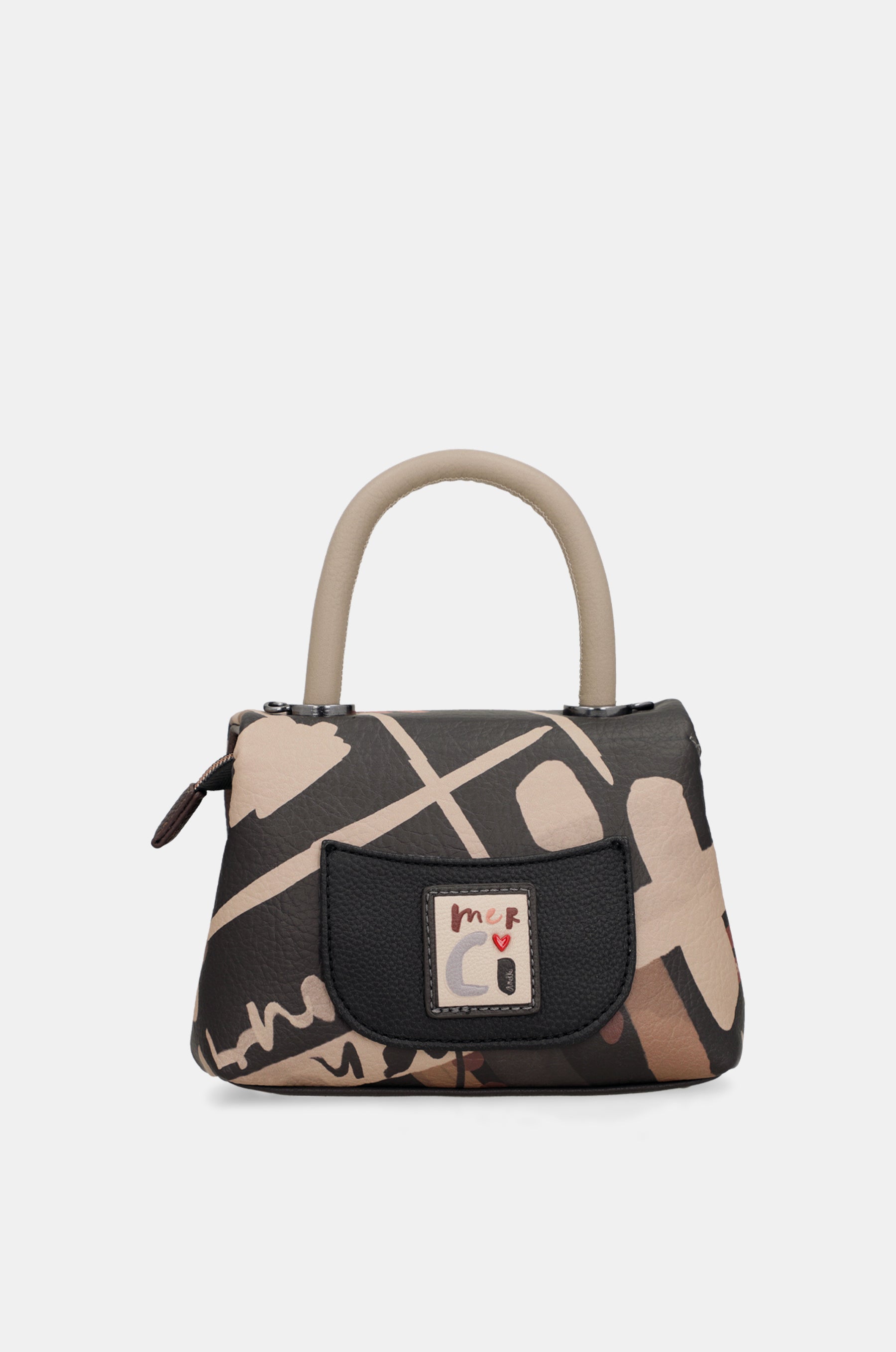 Sac bandoulière à rabat petit Parisian
