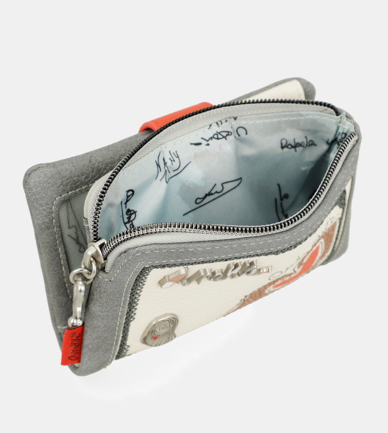 Portefeuille Alma RFID moyen souple