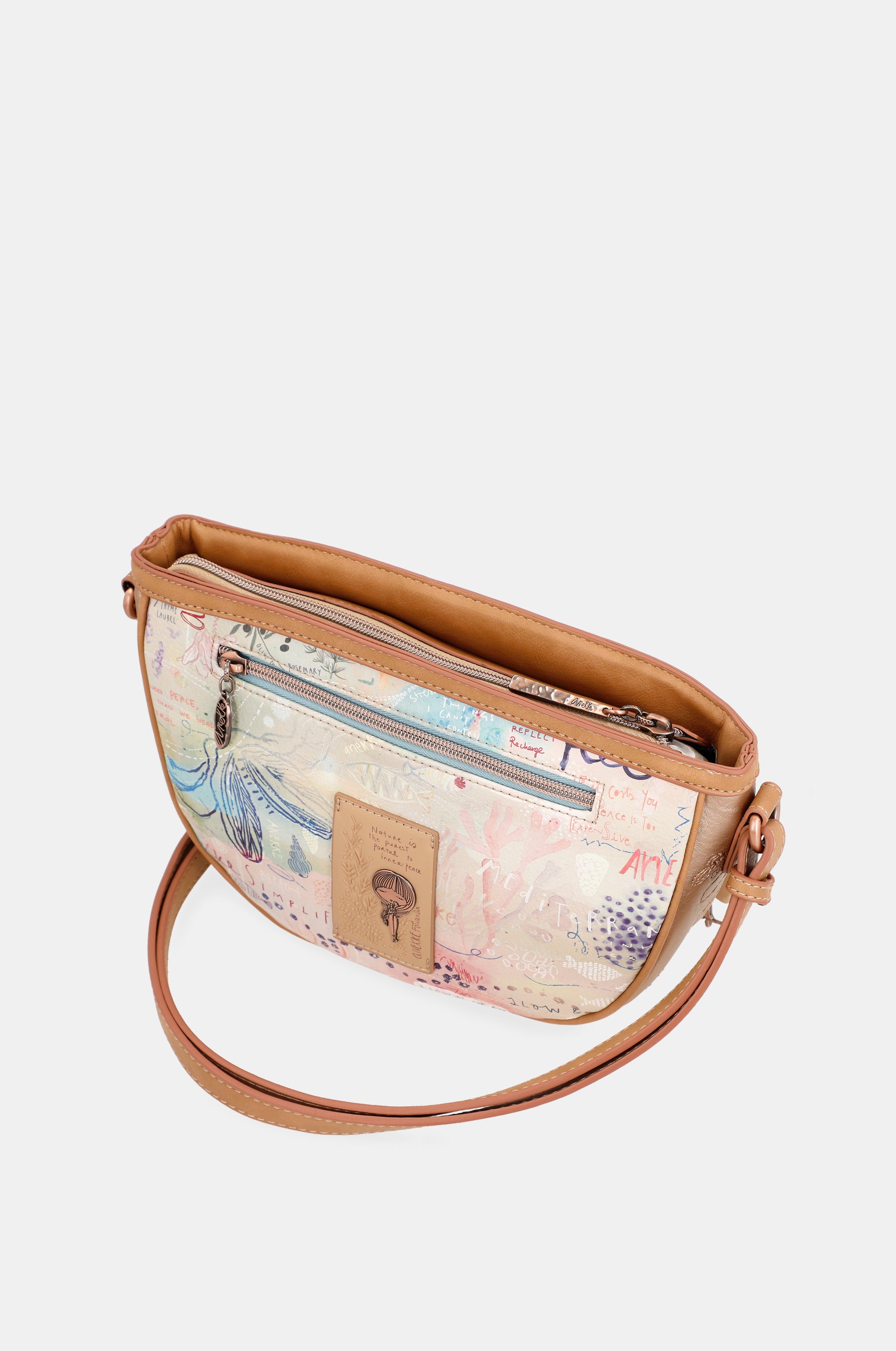 Sac à bandoulière ovale de vie lente