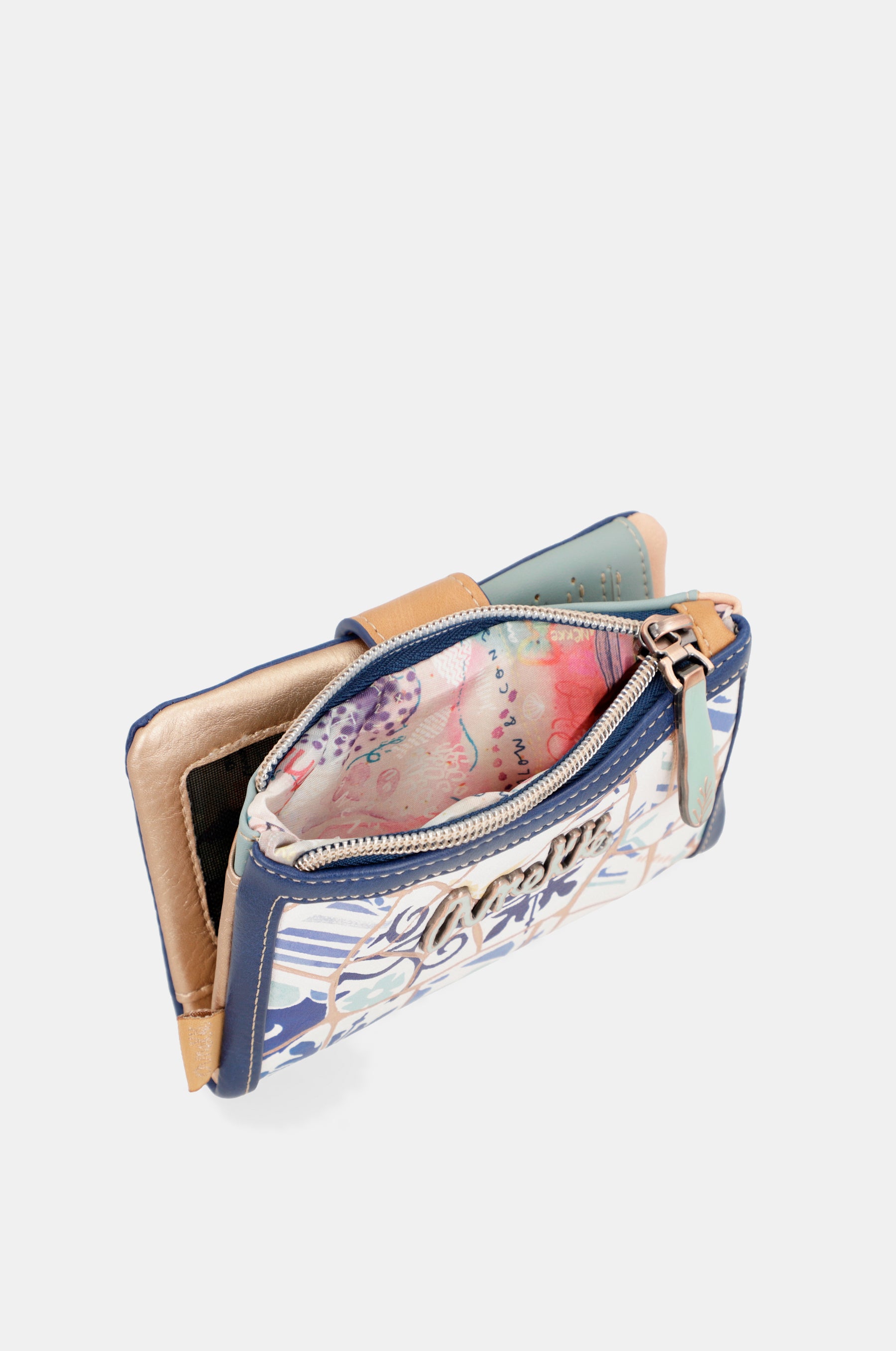 Portefeuille moyen de flexi du lever du soleil